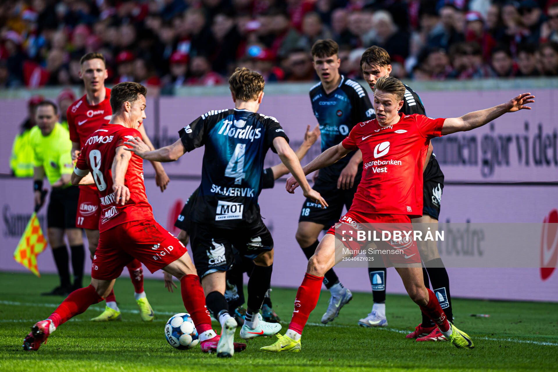Felix Horn Myhre and Emil Kornvig of Brann