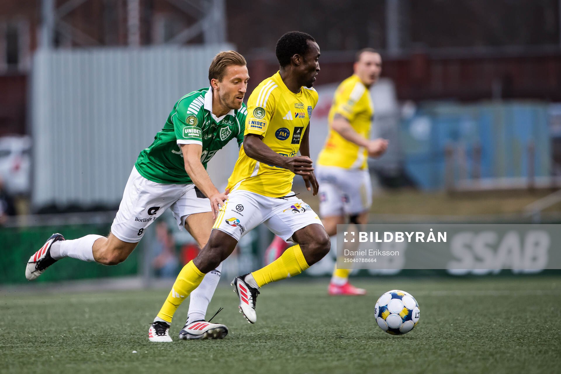 Brages Jacob Stensson och Falkenbergs Wanbe Godwin Aguda