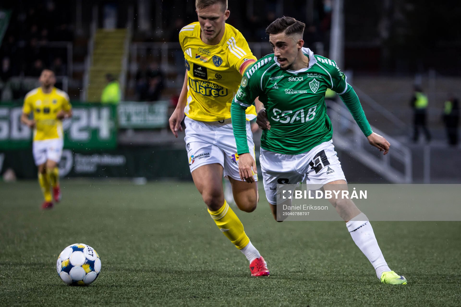 Falkenbergs Tim Stålheden och Brages Emil Tot Wikström