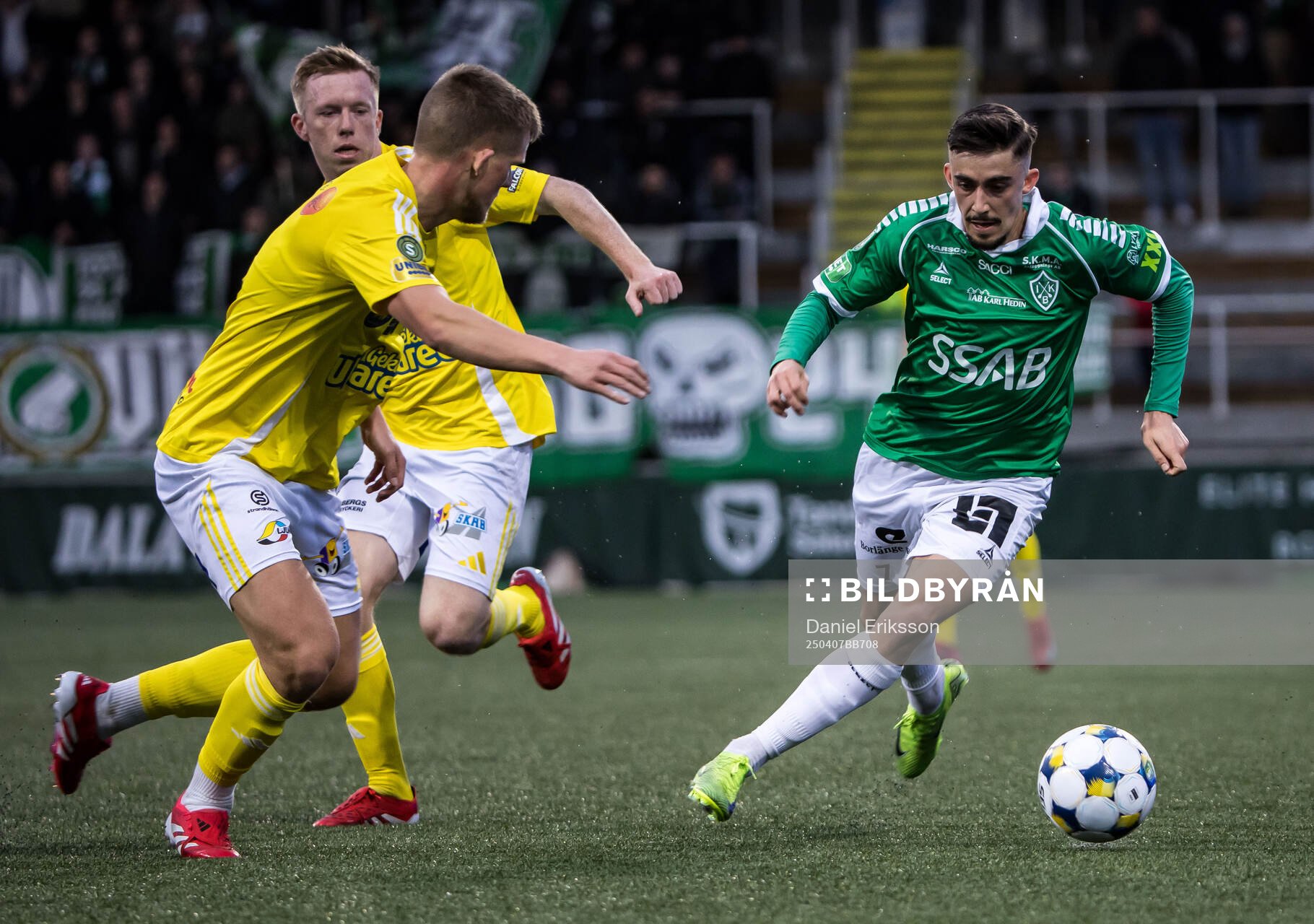 Falkenbergs Tim Stålheden och Brages Emil Tot Wikström