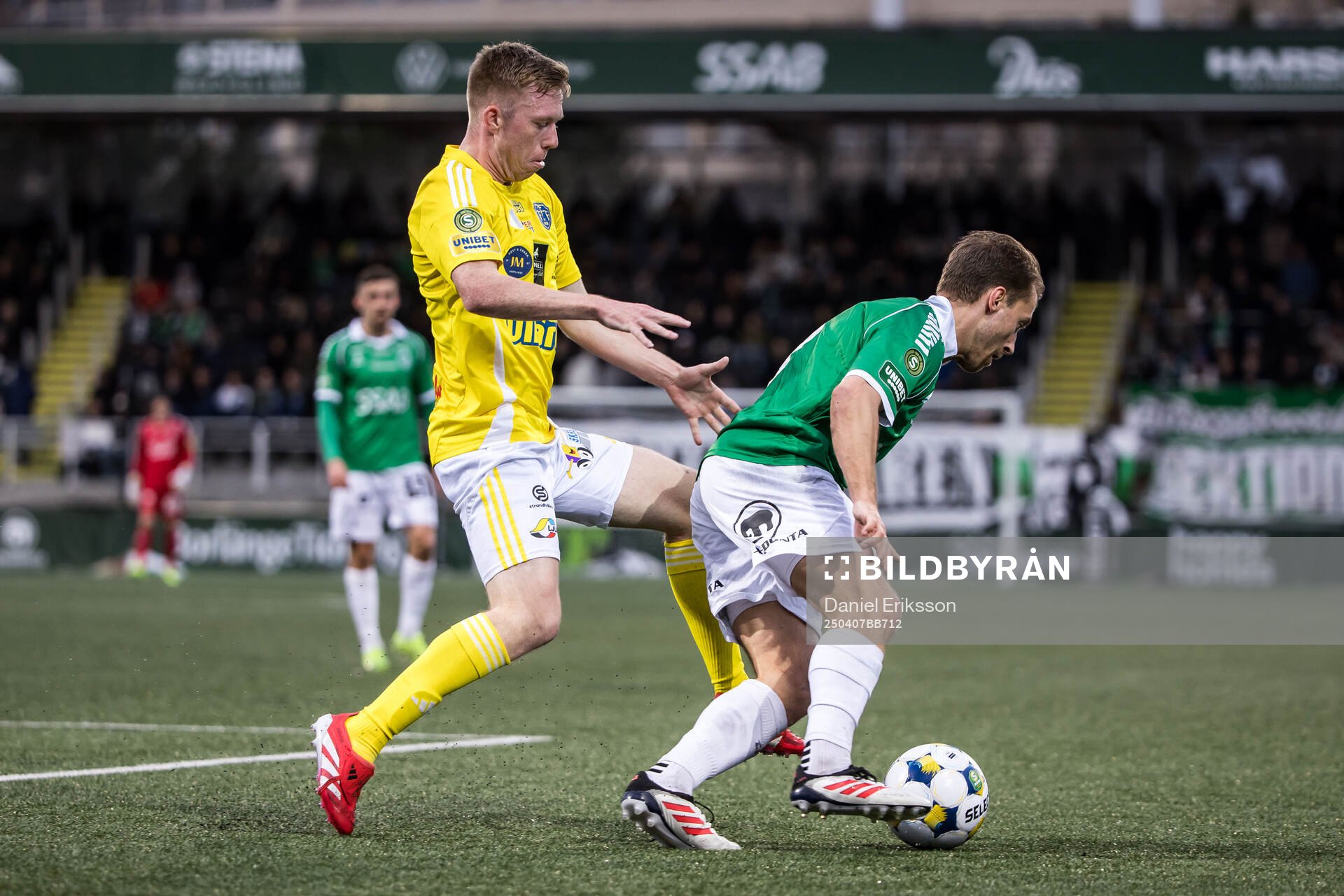 Falkenbergs Lucas Sibelius och Brages Jacob Stensson