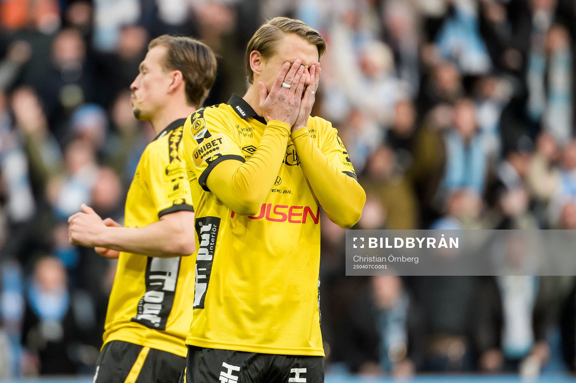 Elfsborgs Simon Hedlund deppar