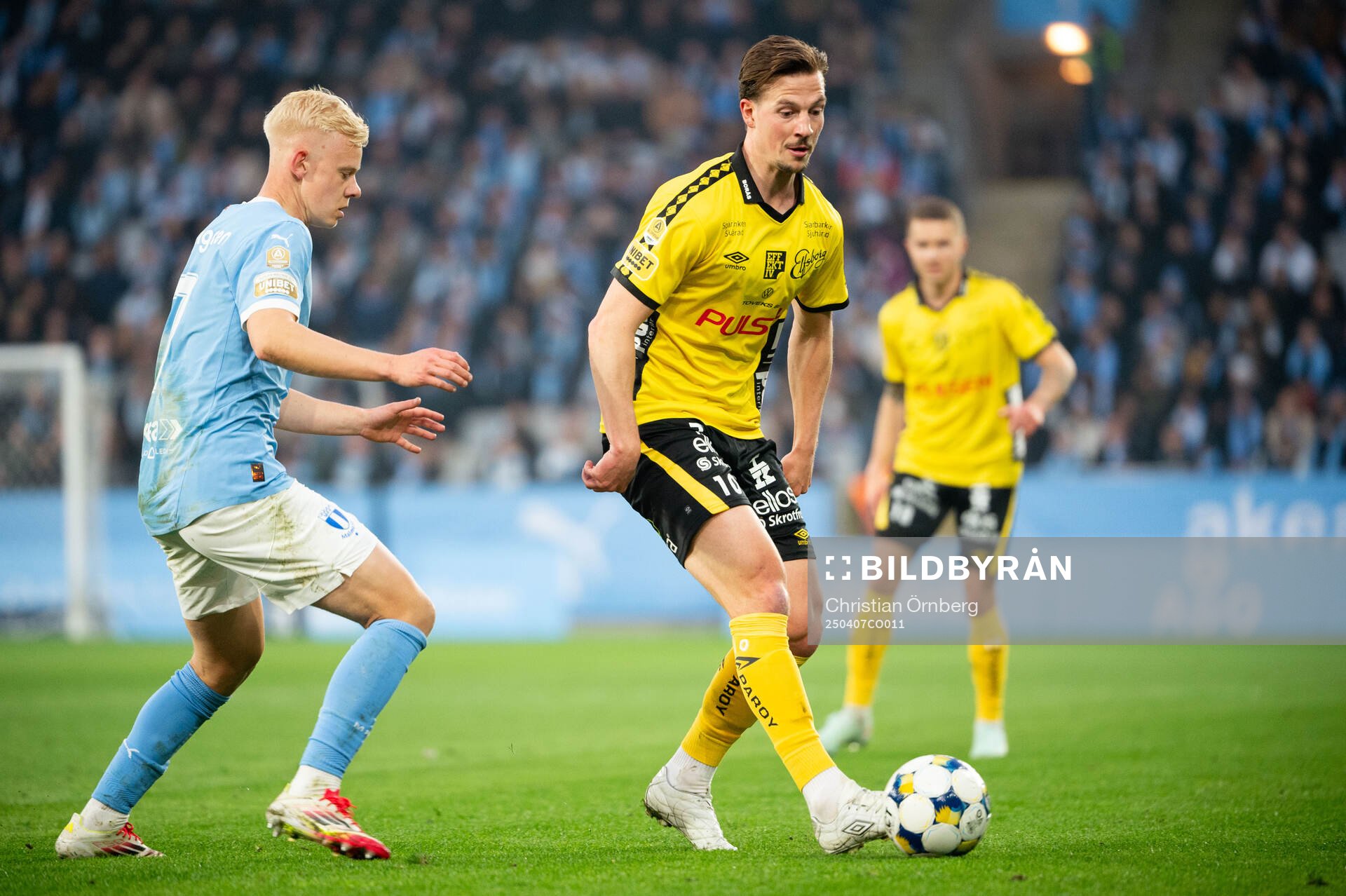 Malmö FFs Otto Rosengren och Elfsborgs Simon Olsson