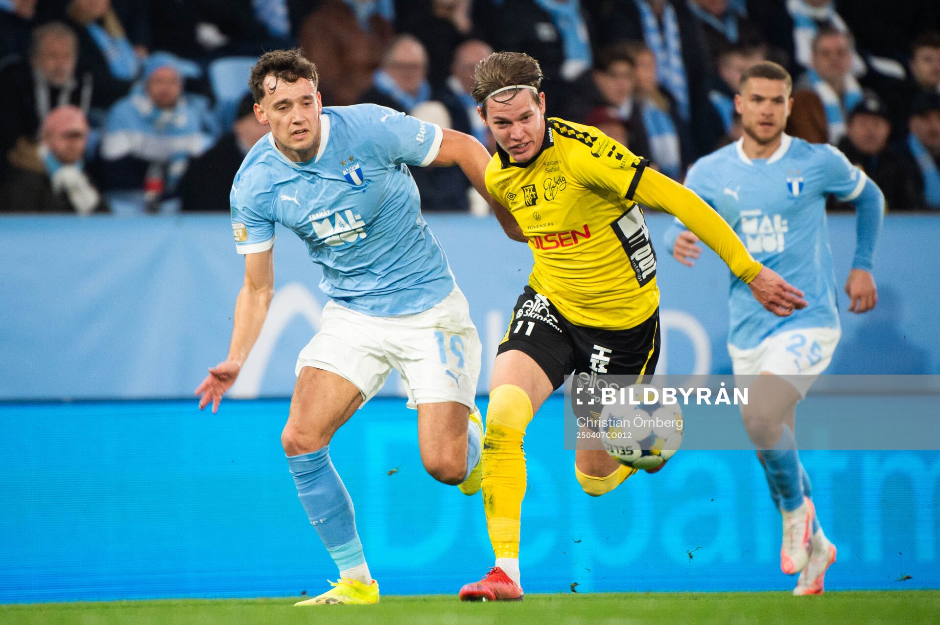 Malmö FFs Colin Rösler och Elfsborgs Taylor Silverholt