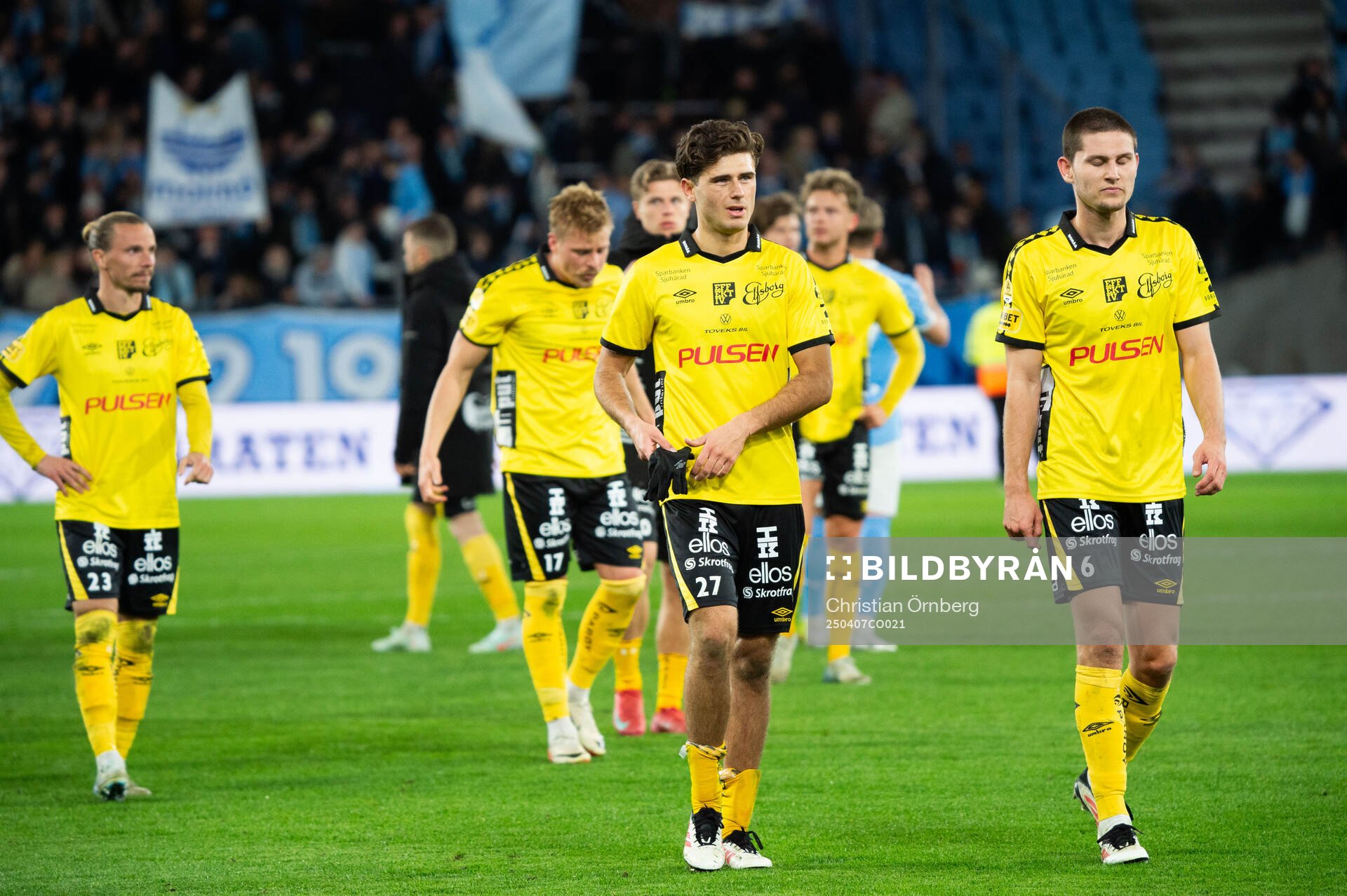 Elfsborgs spelare deppar