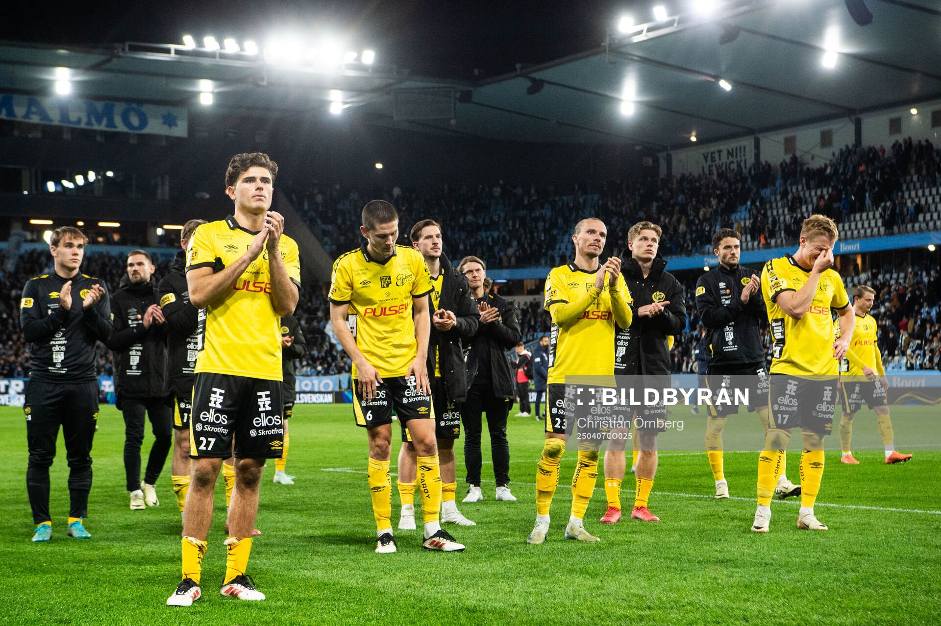 Elfsborgs Besfort Zeneli, Rasmus Wikström, Niklas Hult och