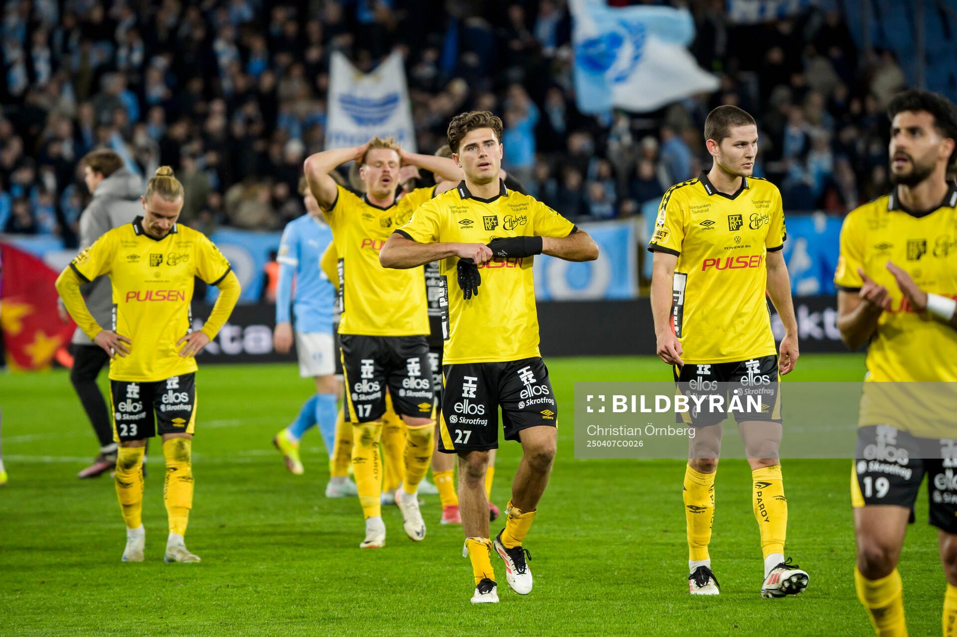Elfsborgs spelare deppar