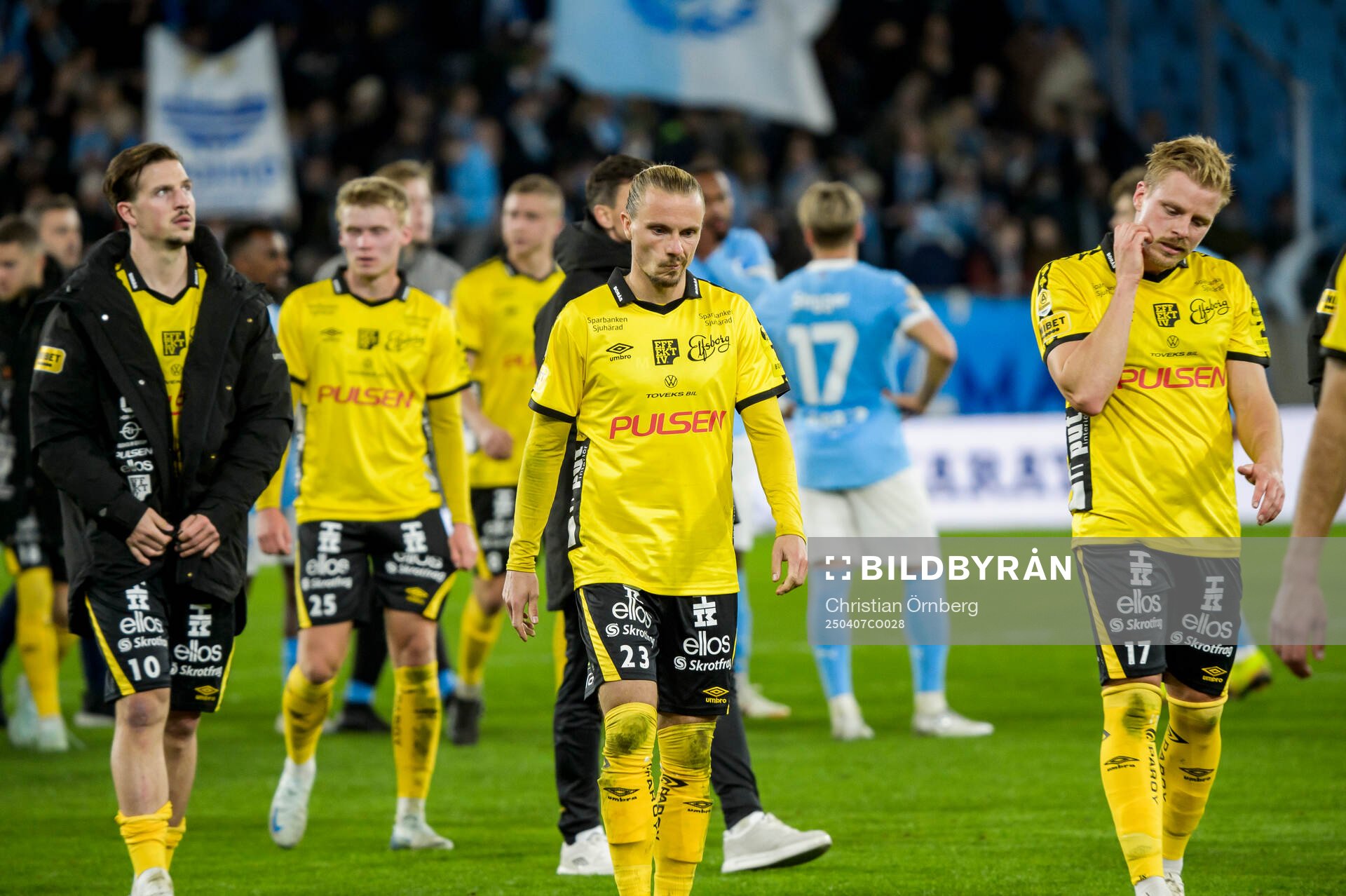 Elfsborgs Niklas Hult och Per Frick deppar