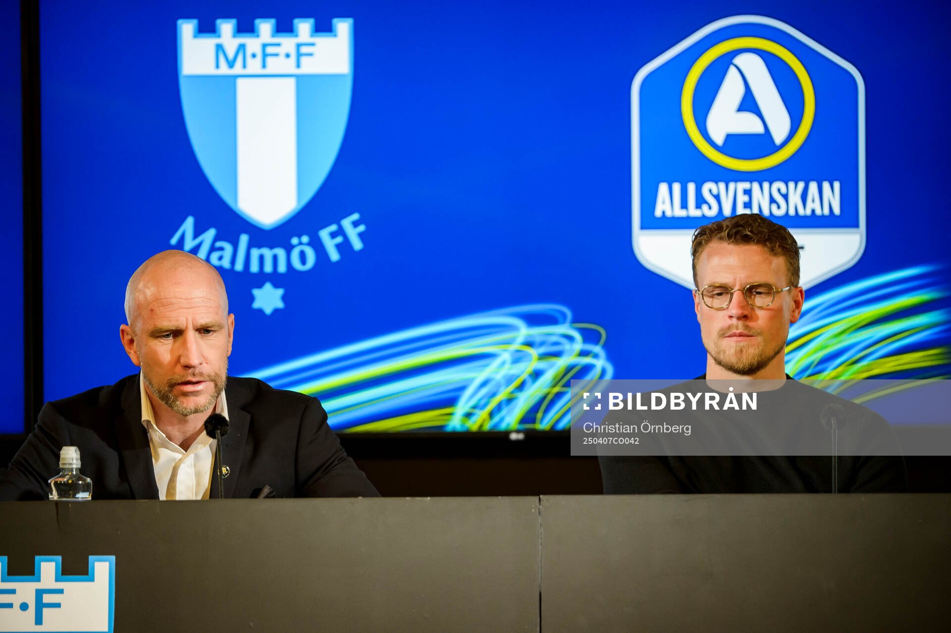 Malmö FFs tränare Henrik Rydström och Elfsborgs tränare