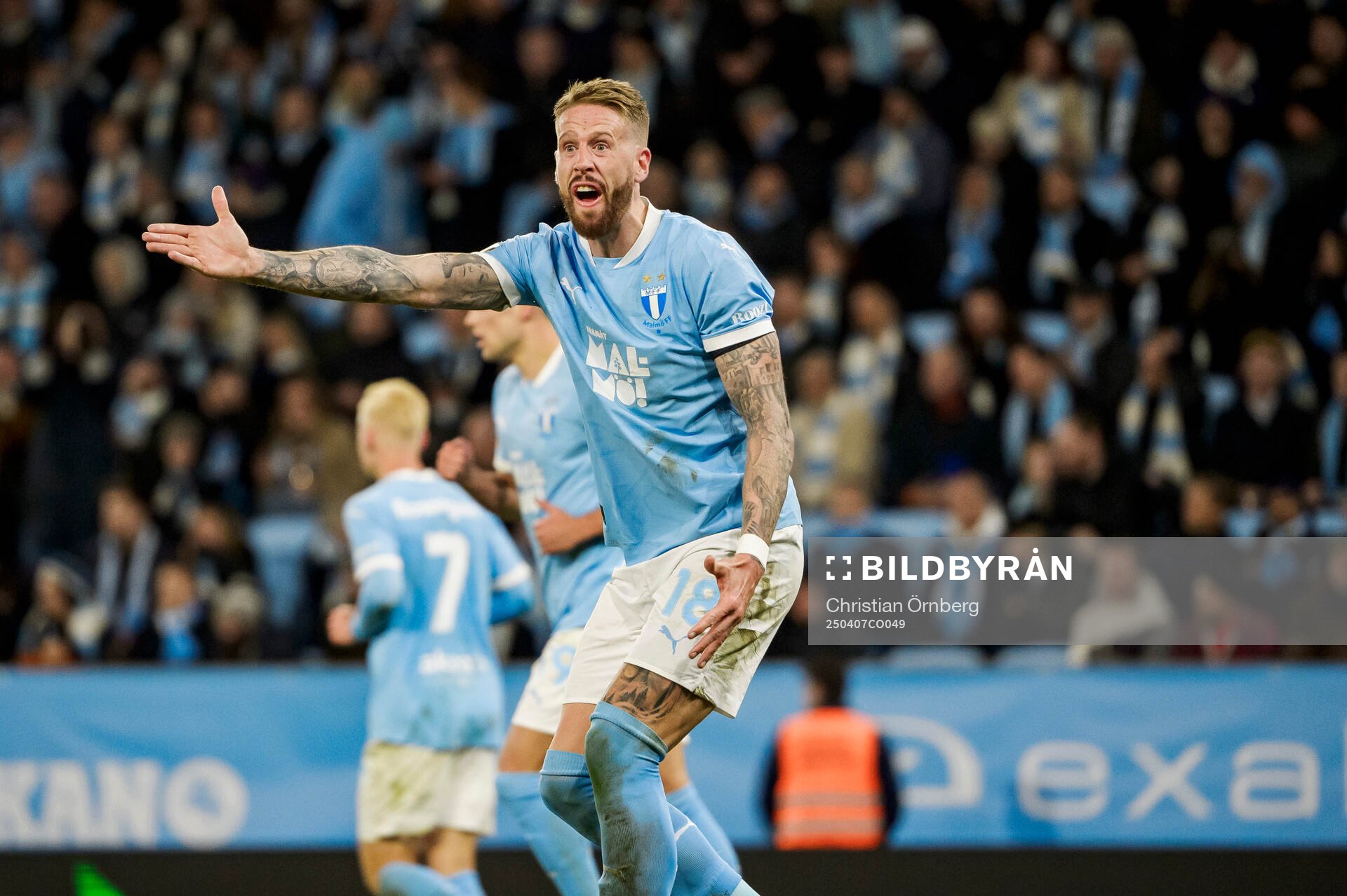 Malmö FFs Pontus Jansson och