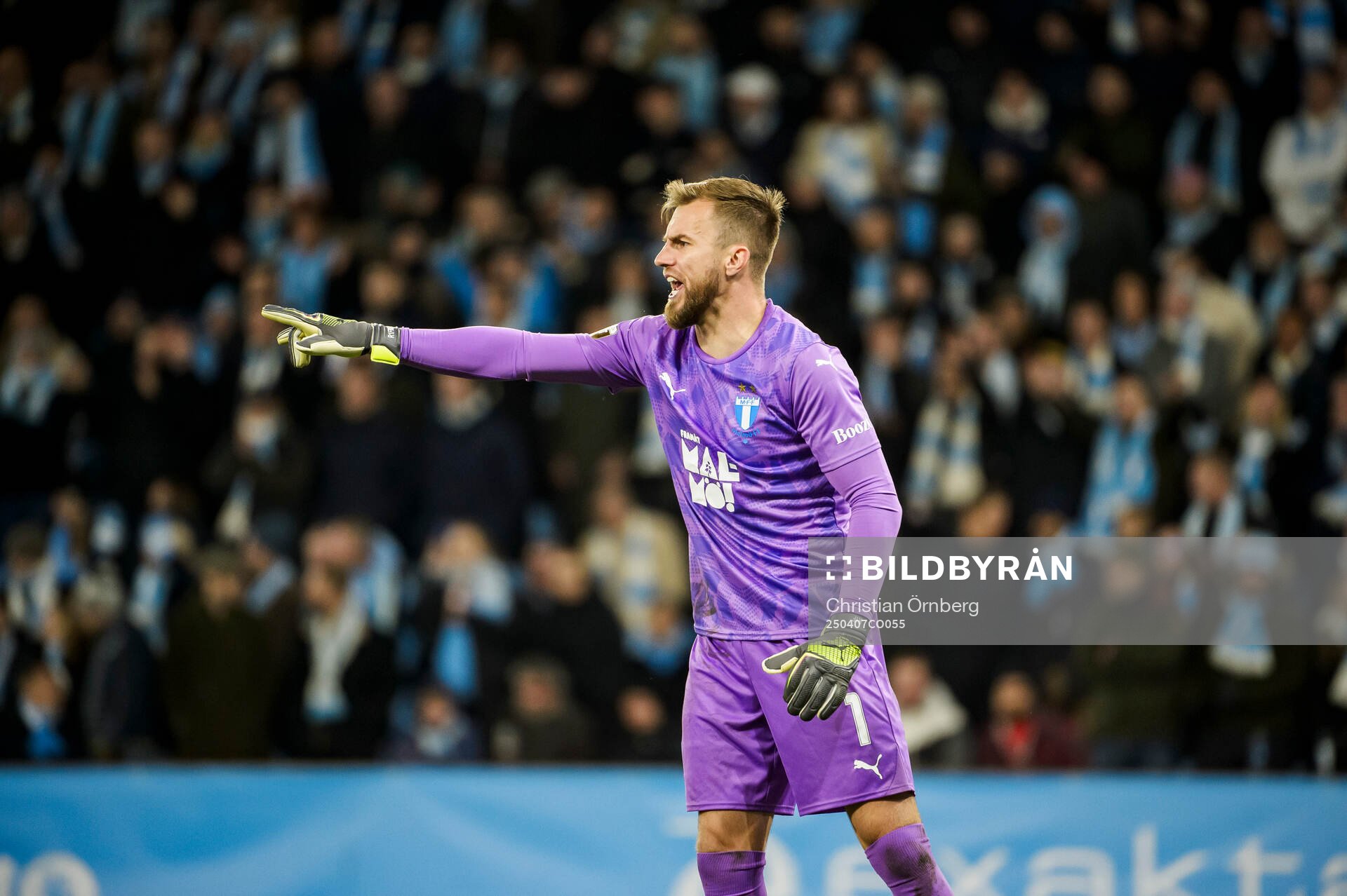 Malmö FFs målvakt Ricardo Schuck Friedrich