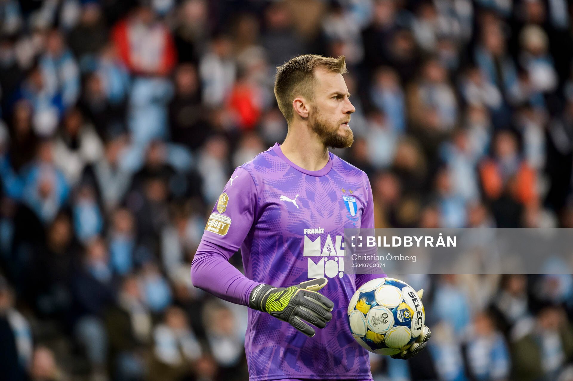 Malmö FFs målvakt Ricardo Schuck Friedrich