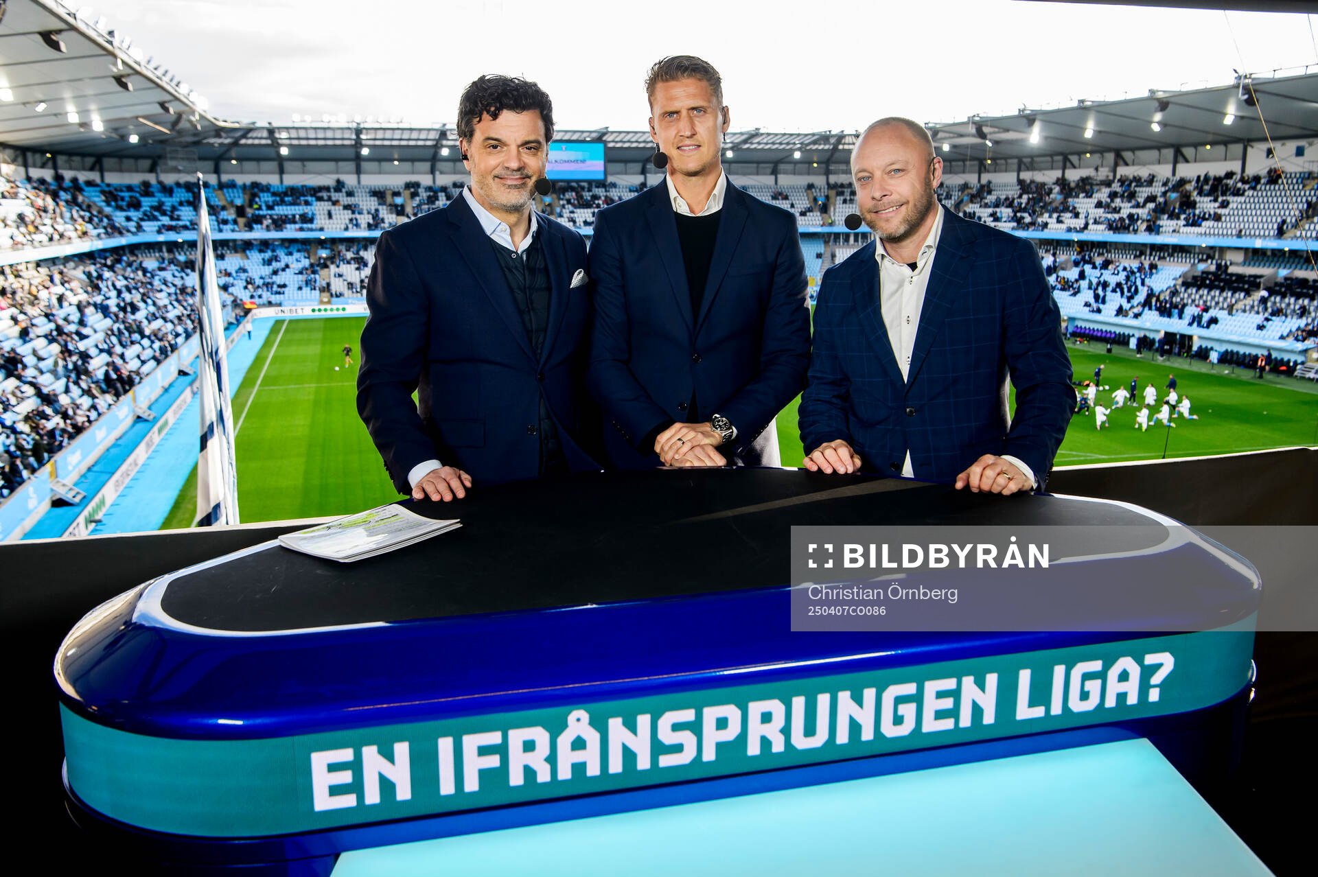 Max programledare Tommy Åström, Pär Hansson och Anders