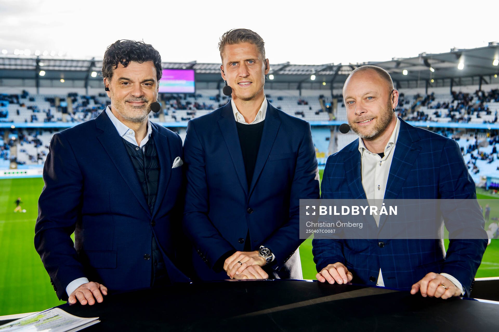 Max programledare Tommy Åström, Pär Hansson och Anders