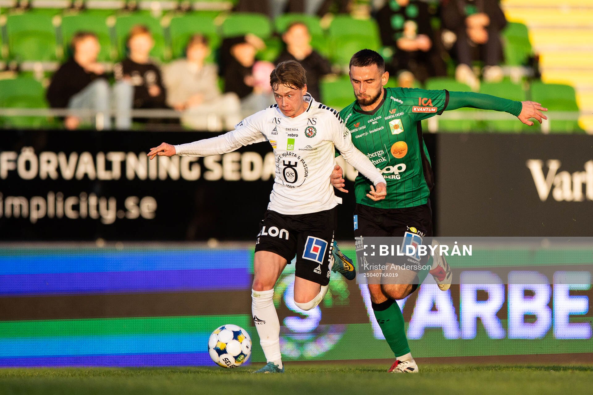 Örebros Linus Alperud och Varbergs Erion Sadiku