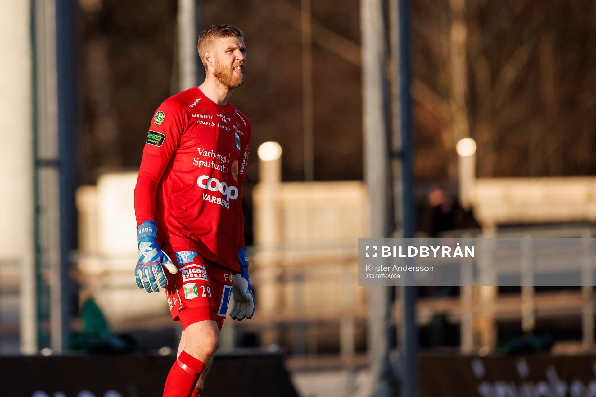 Varbergs målvakt Fredrik Andersson