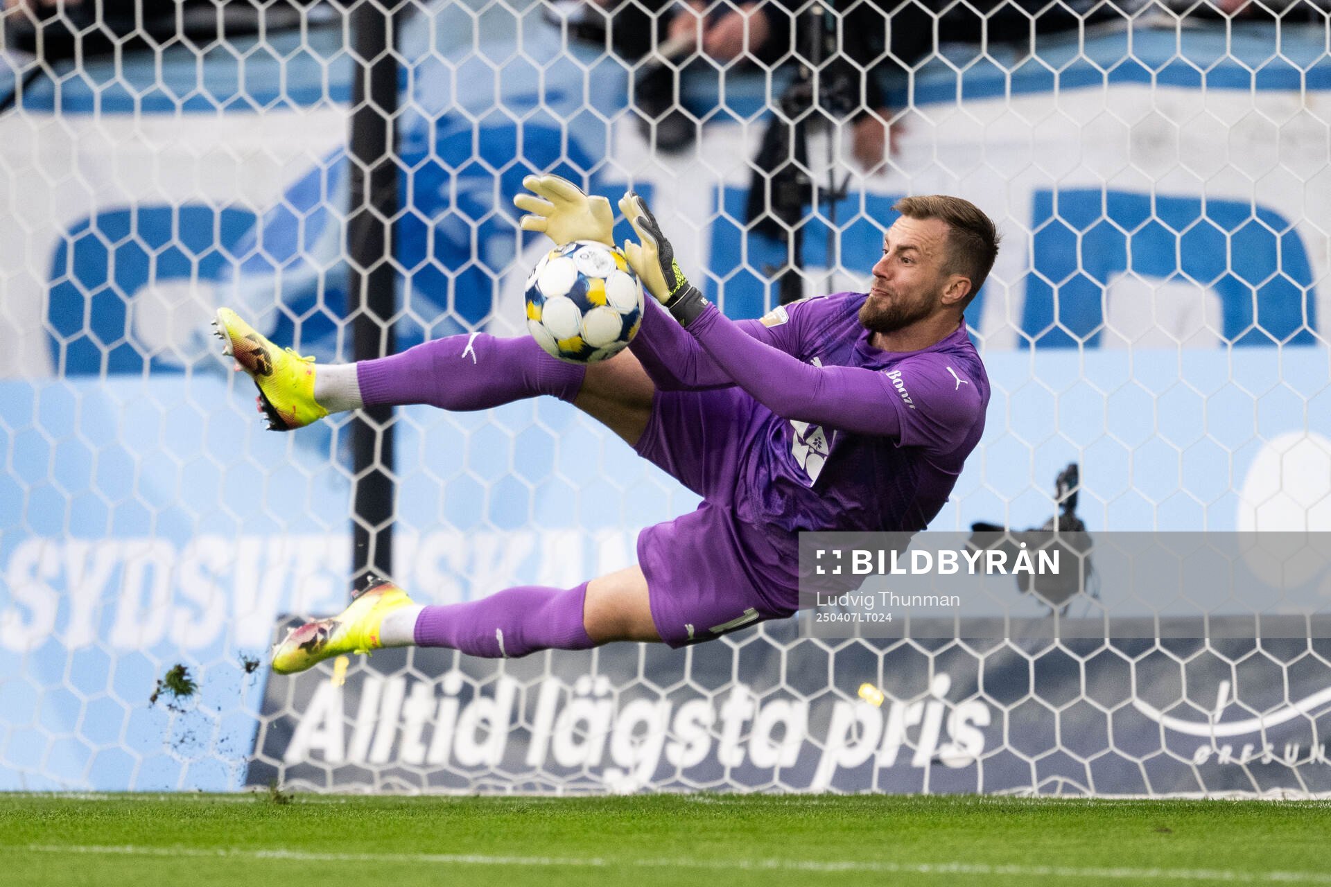 Malmö FFs målvakt Ricardo Schuck Friedrich