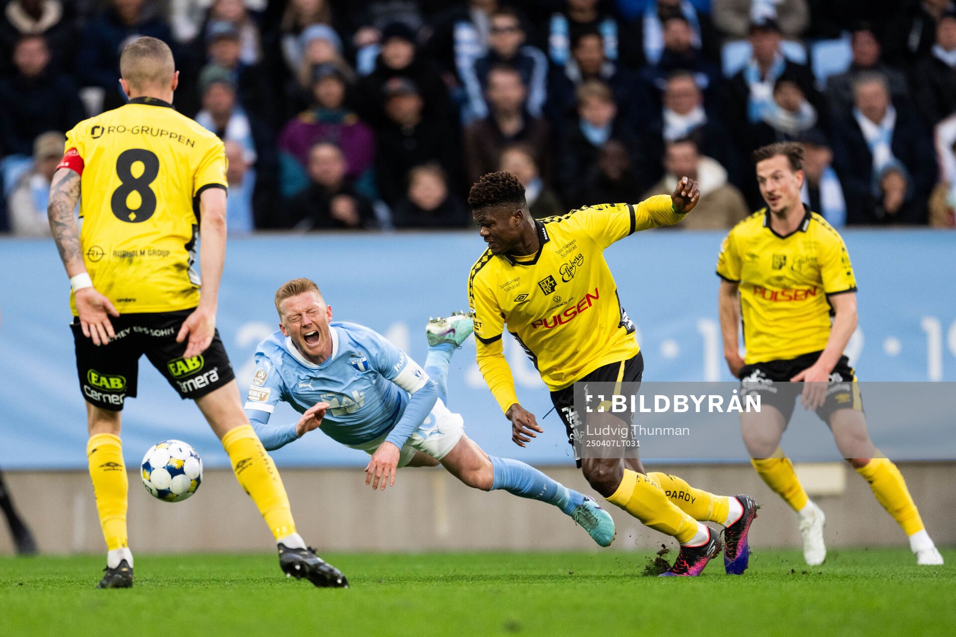 Malmö FFs Anders Bleg Christiansen och Elfsborgs Elfsborgs