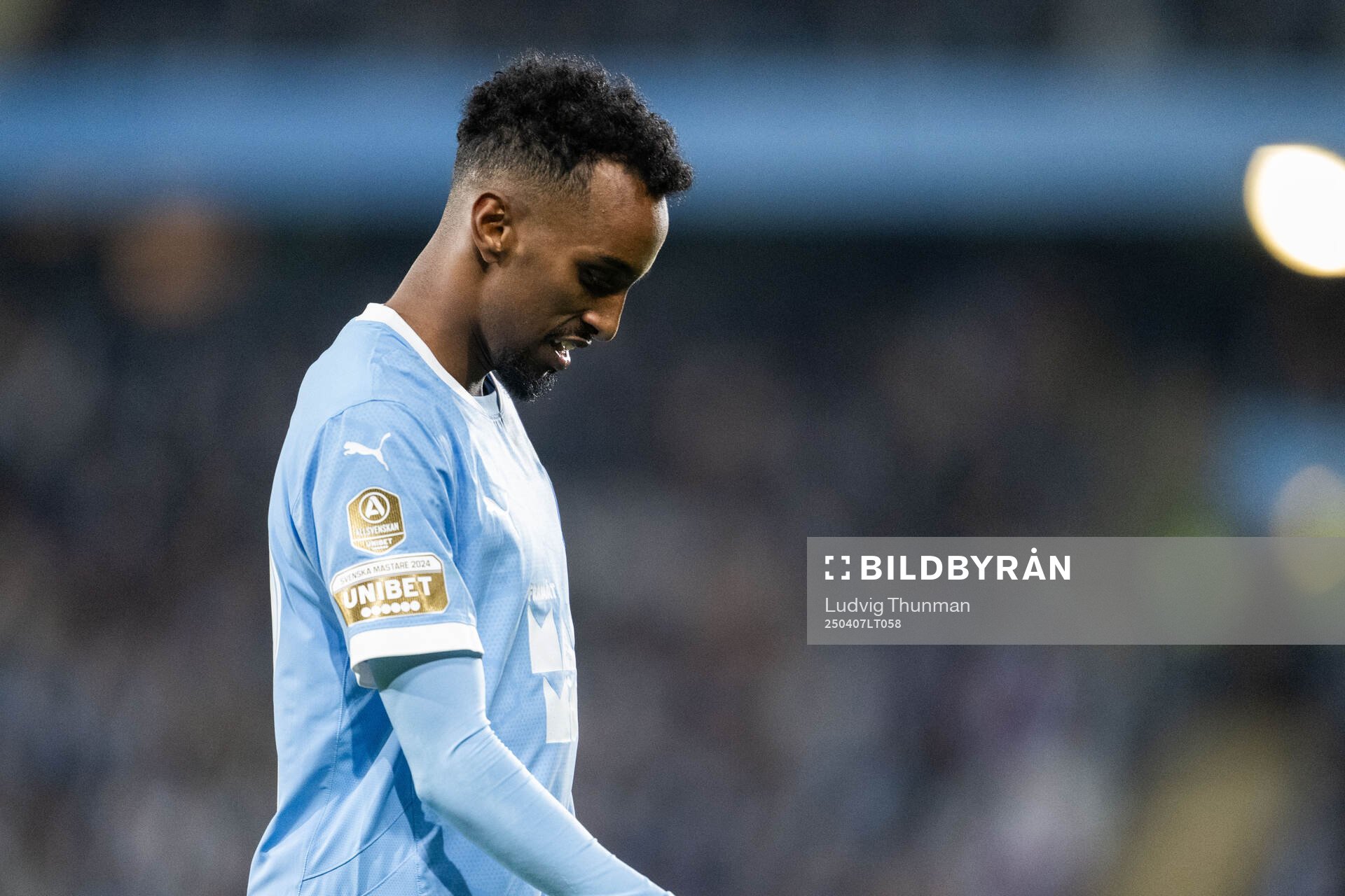 Malmö FFs Taha Abdi Ali deppar
