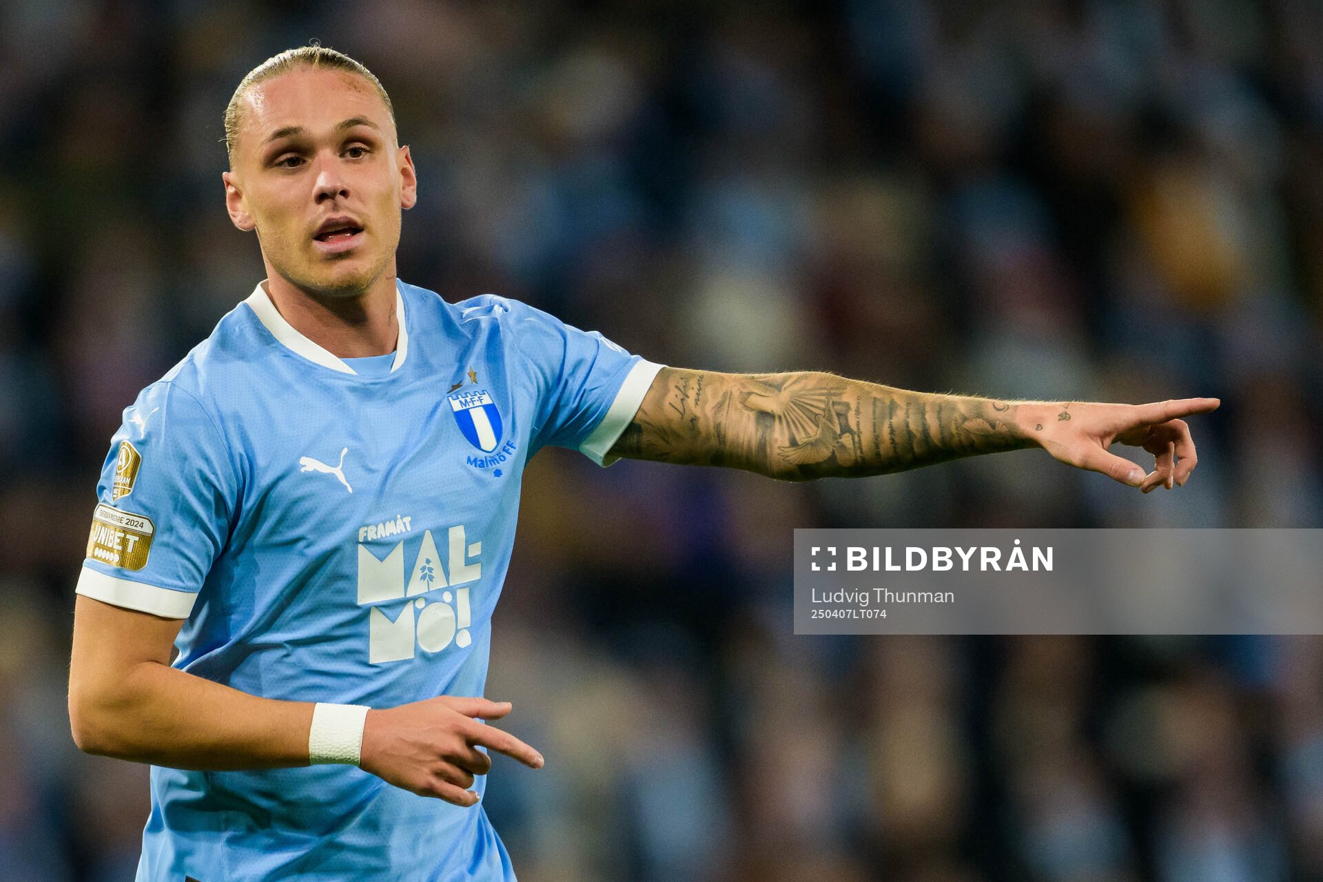 Malmö FFs Arnor Sigurosson