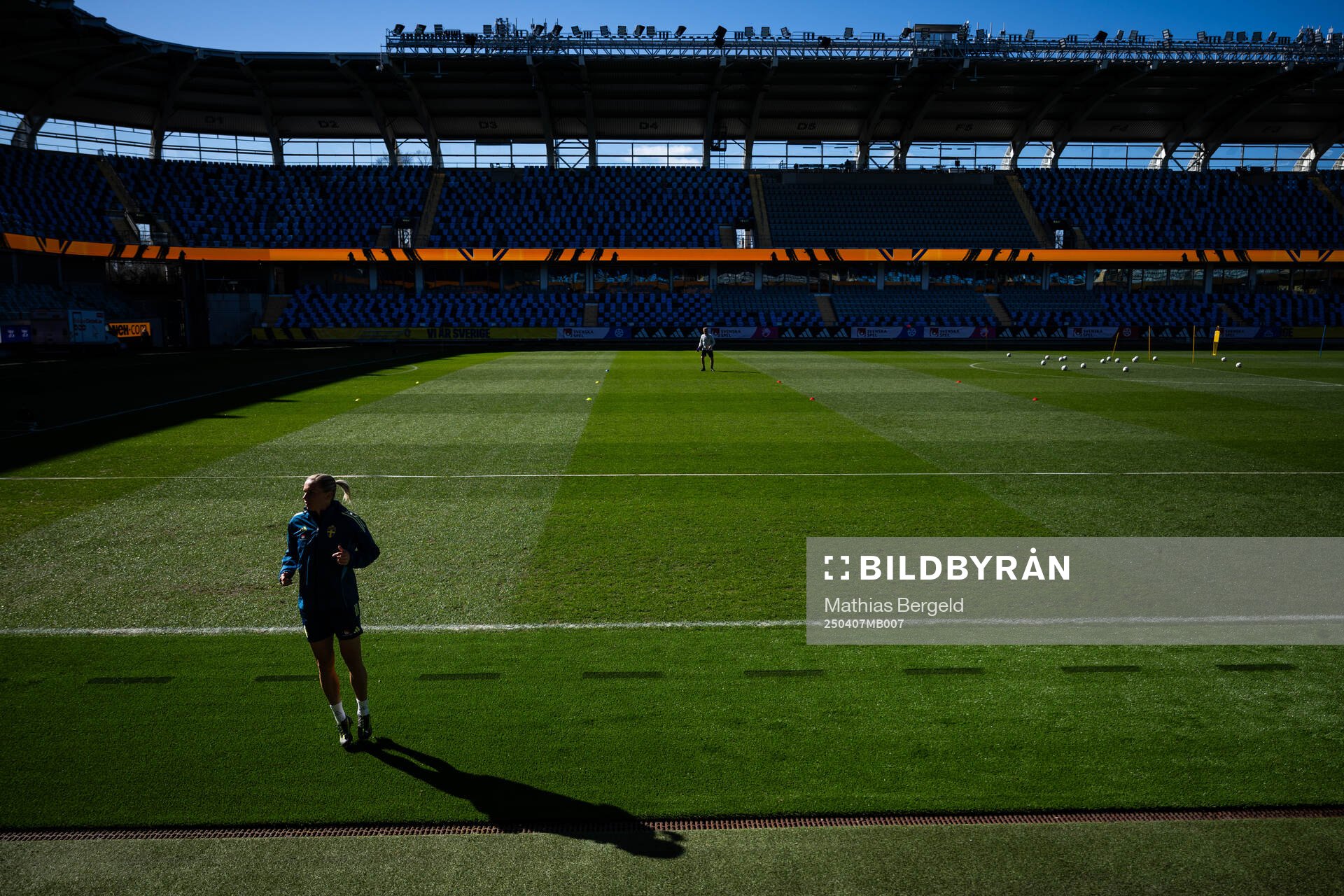 Jonna Andersson of the Swedish women's national football