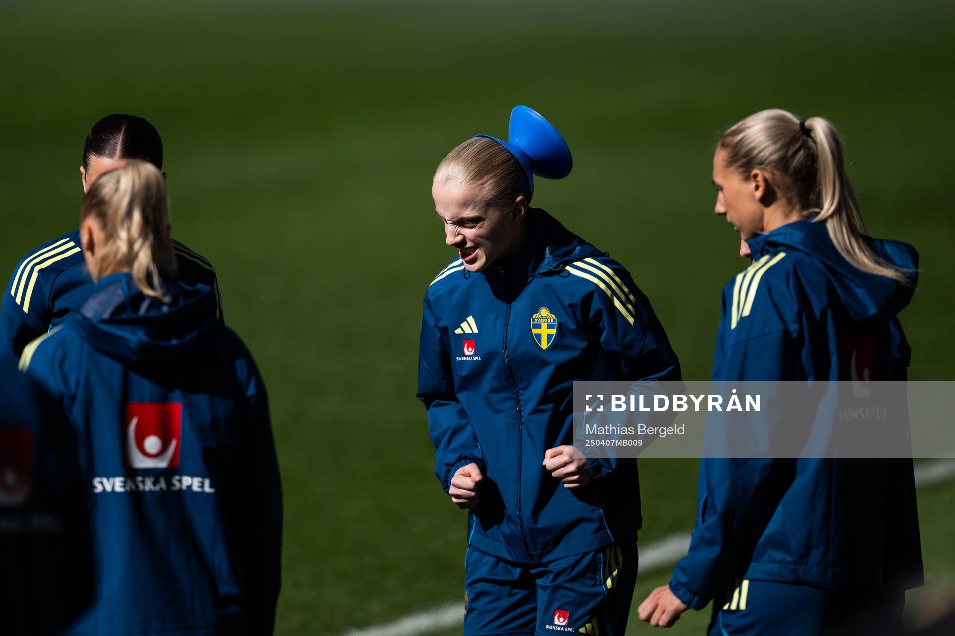 Anna Sandberg of the Swedish women's national football team