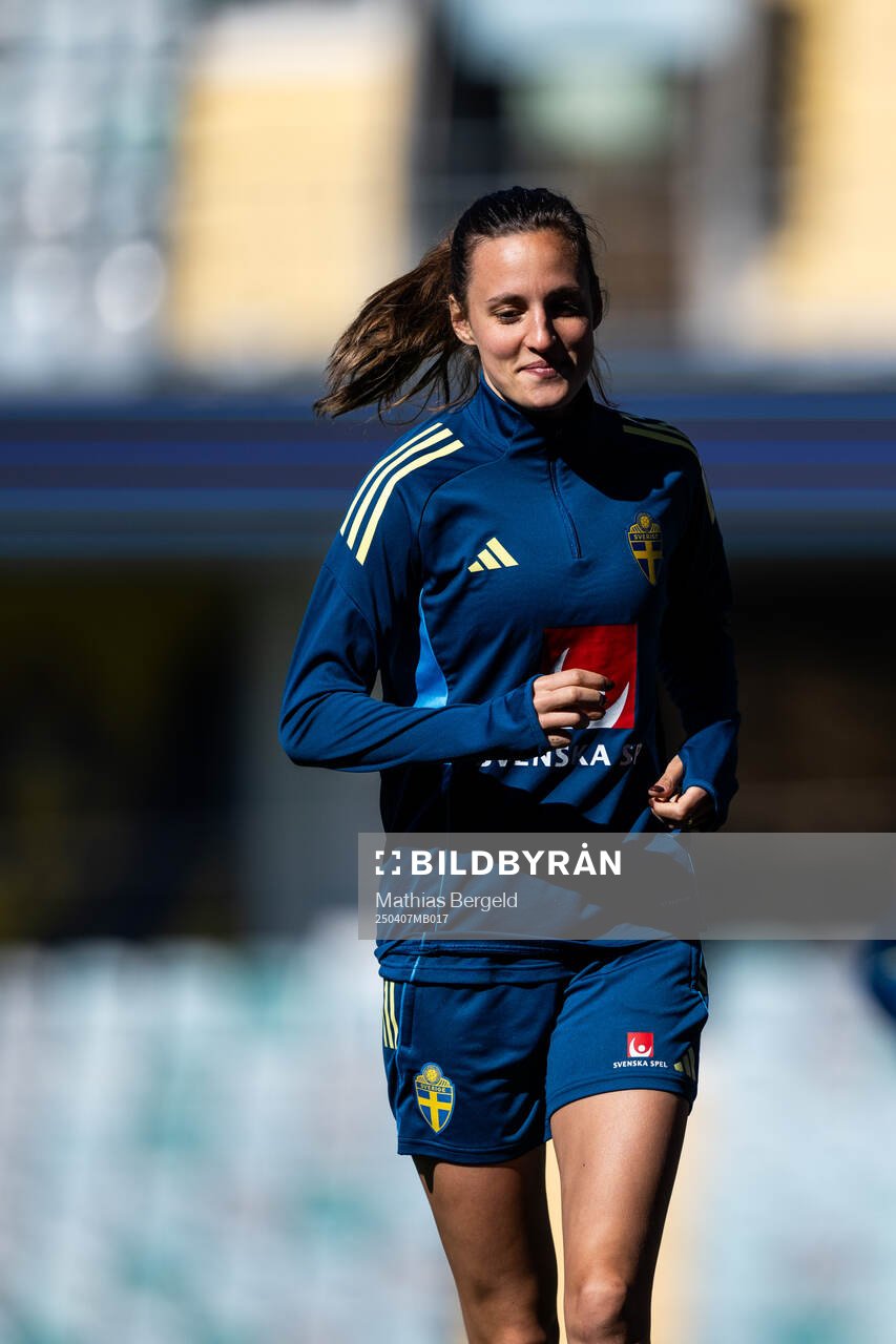 Nathalie Björn of the Swedish women's national football