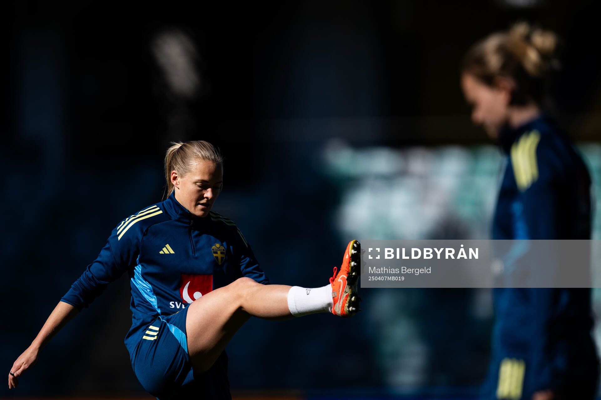 Magdalena Eriksson of the Swedish women's national football