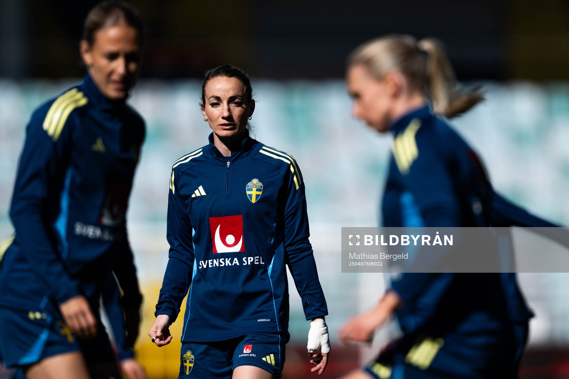 Kosovare Asllani of the Swedish women's national football