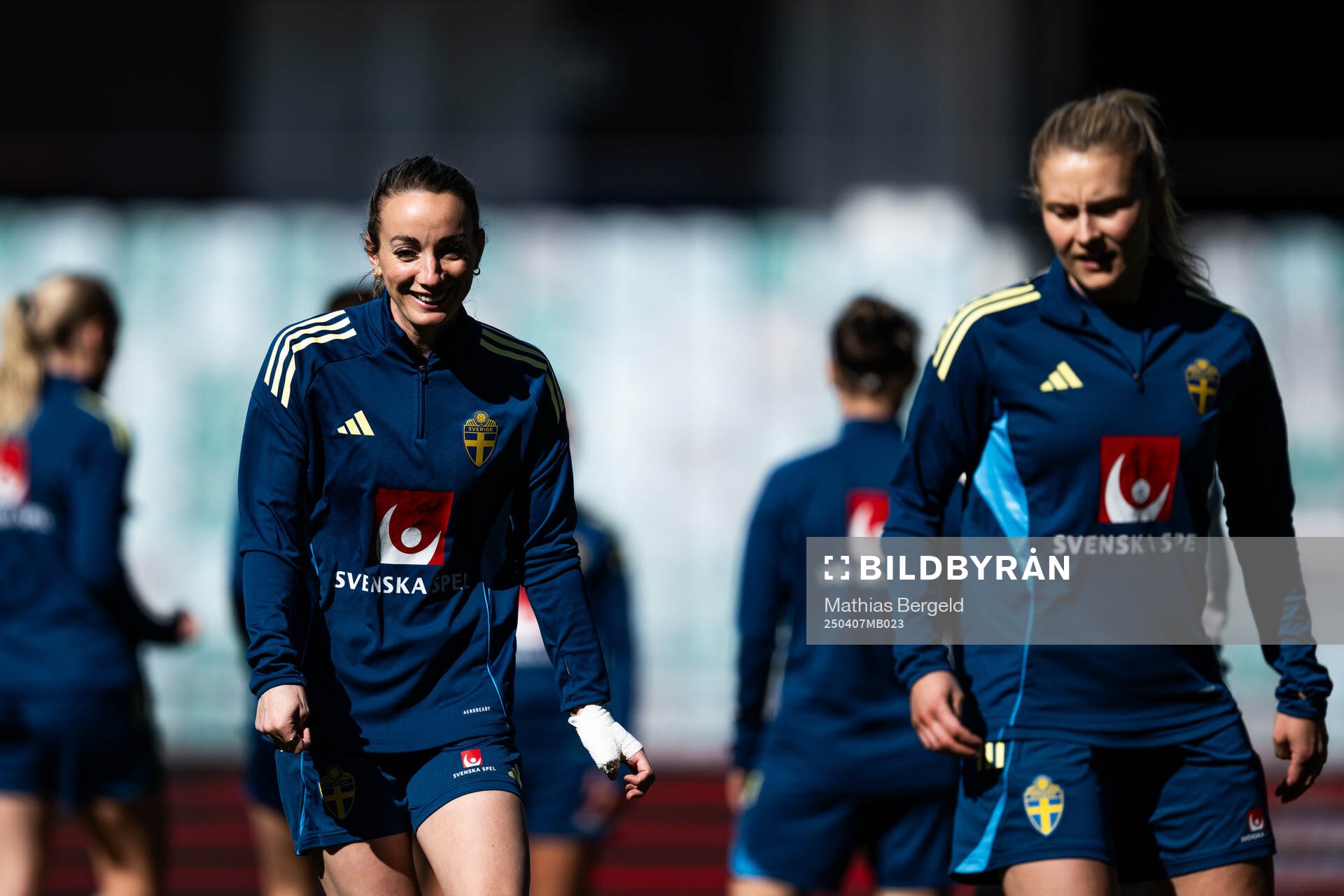 Kosovare Asllani of the Swedish women's national football