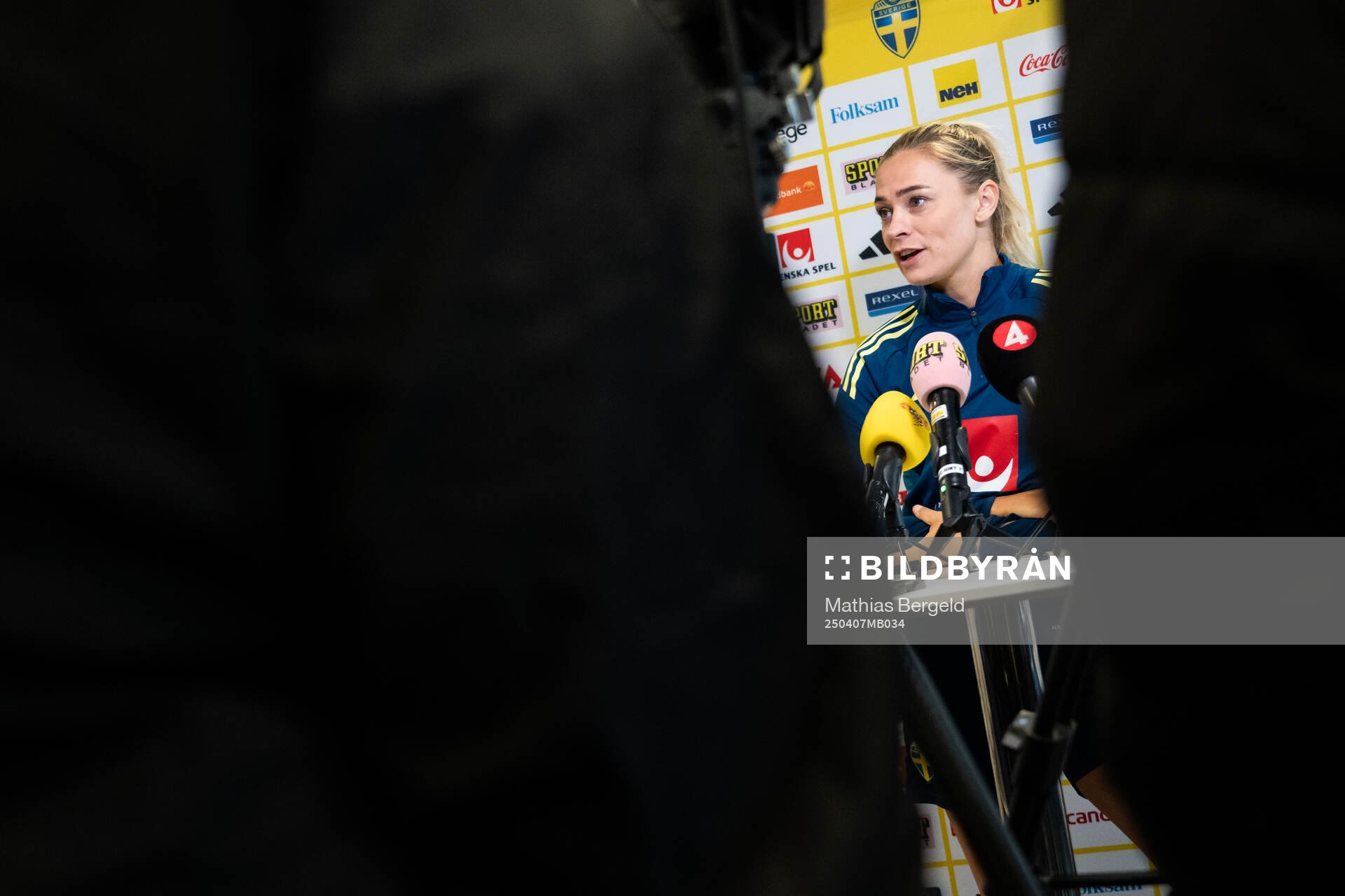 Fridolina Rolfö of the Swedish women's national football