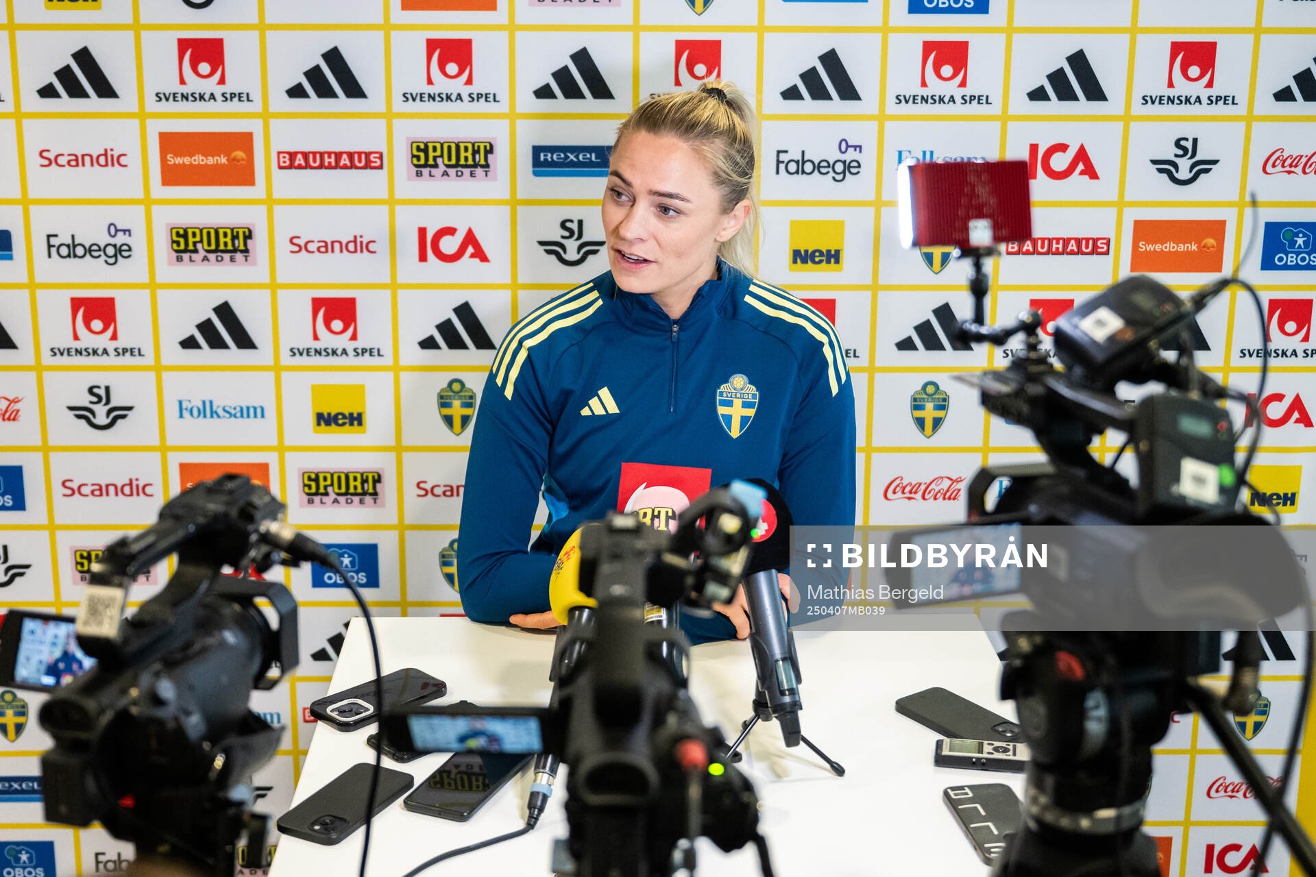 Fridolina Rolfö of the Swedish women's national football