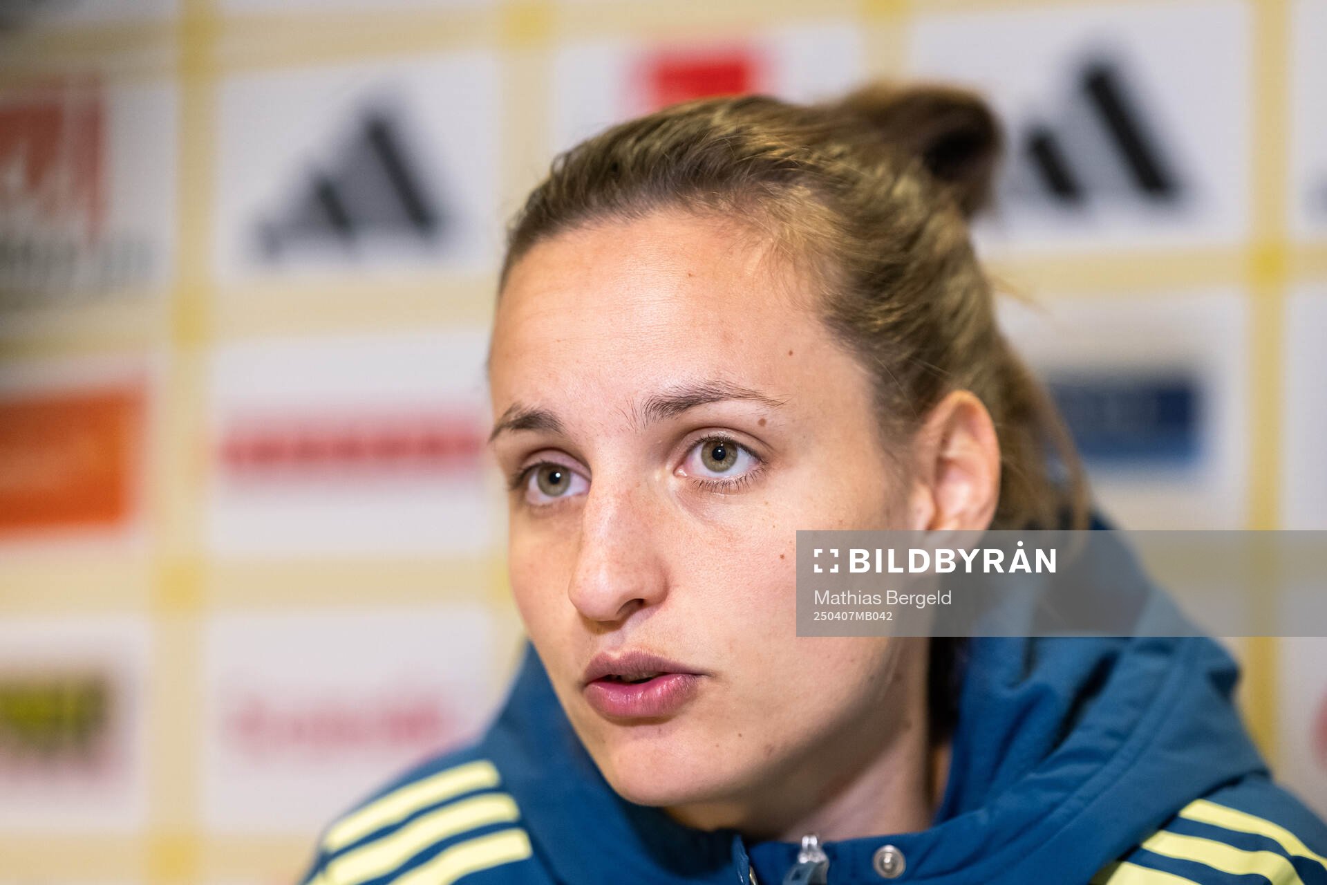 Nathalie Björn of the Swedish women's national football