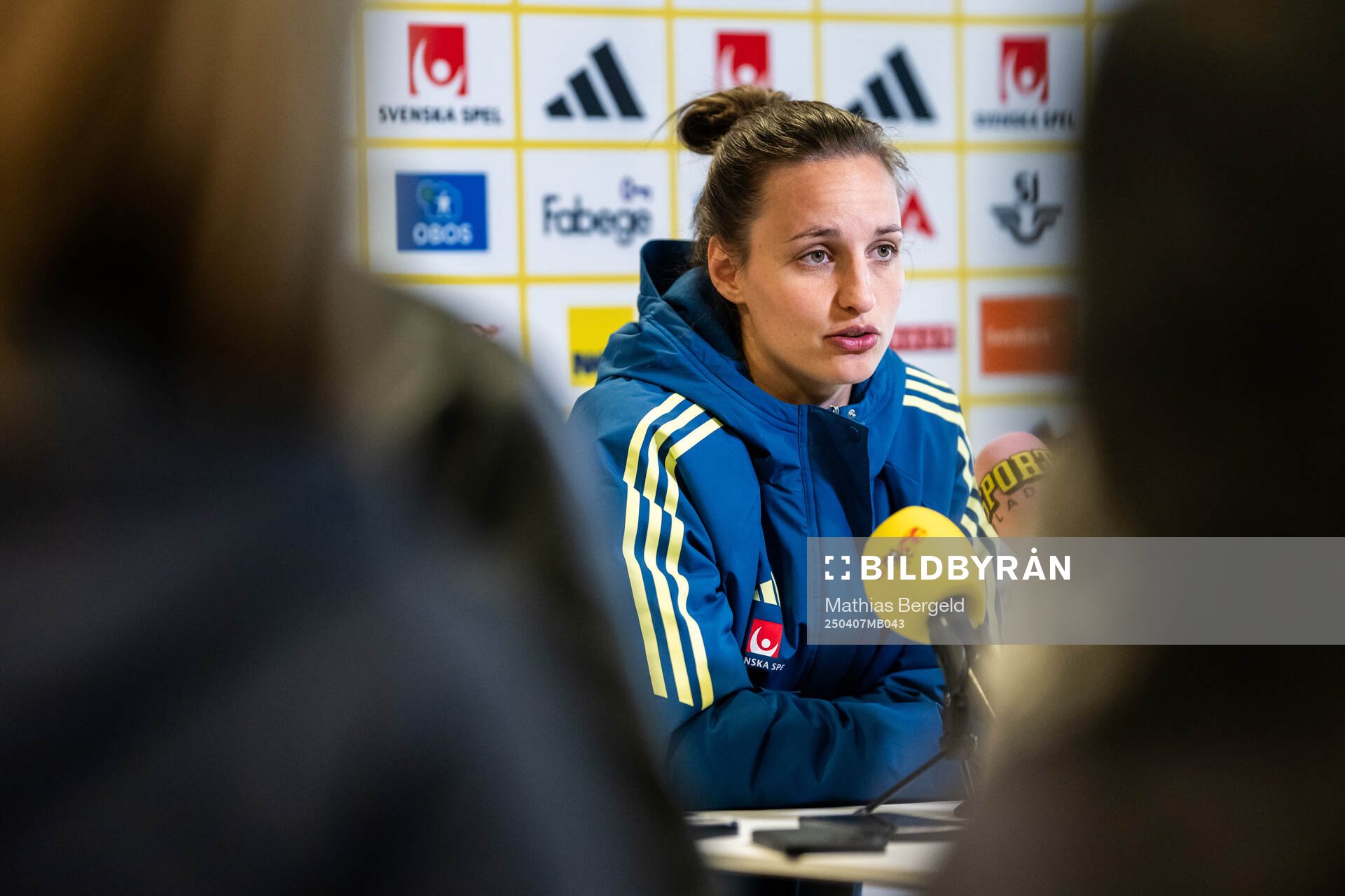 Nathalie Björn of the Swedish women's national football