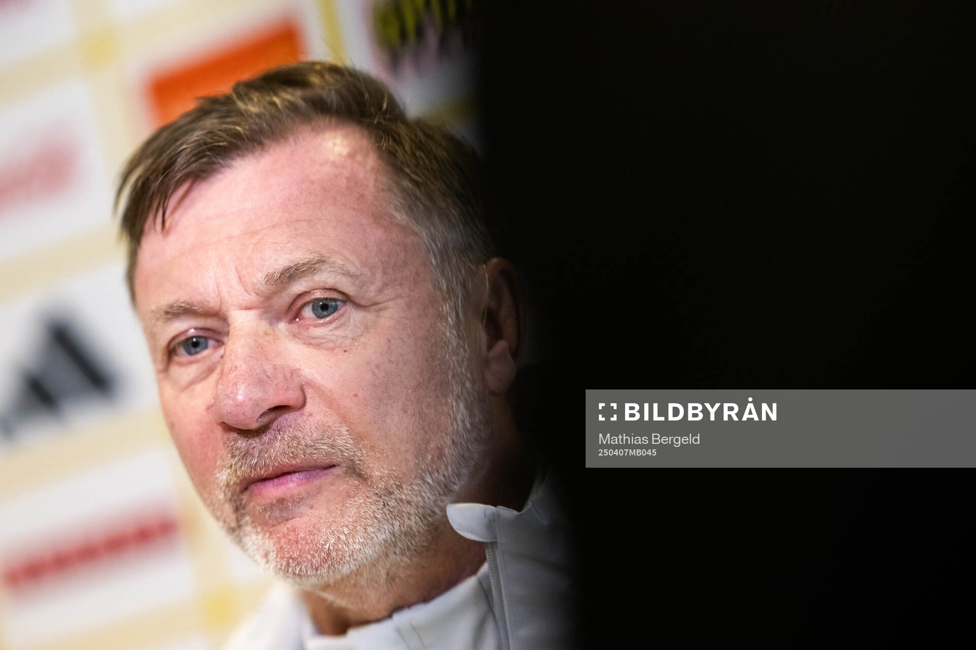 Head coach Peter Gerhardsson of the Swedish women's