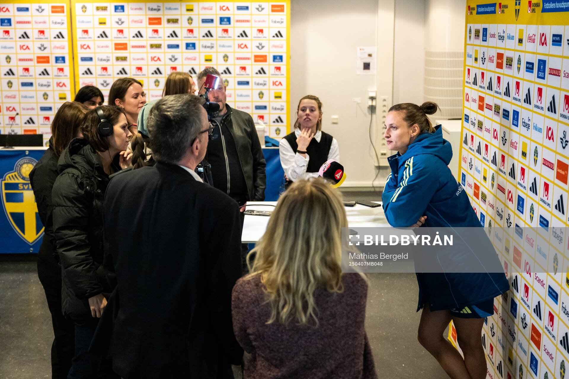 Nathalie Björn of the Swedish women's national football