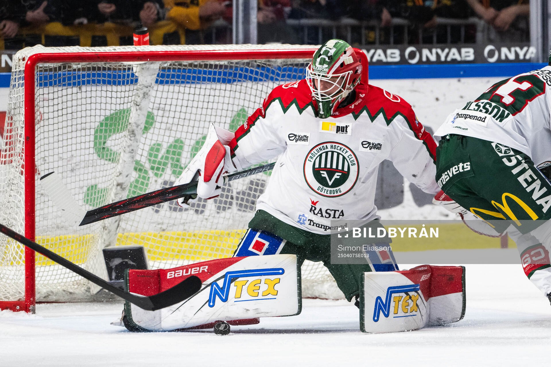 Frölundas målvakt Lars Johansson
