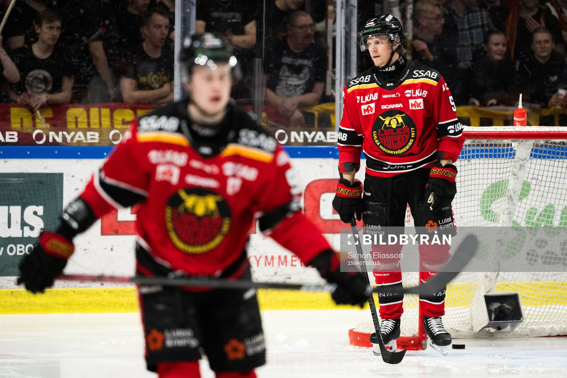 Luleås Marcus Hardegård deppar