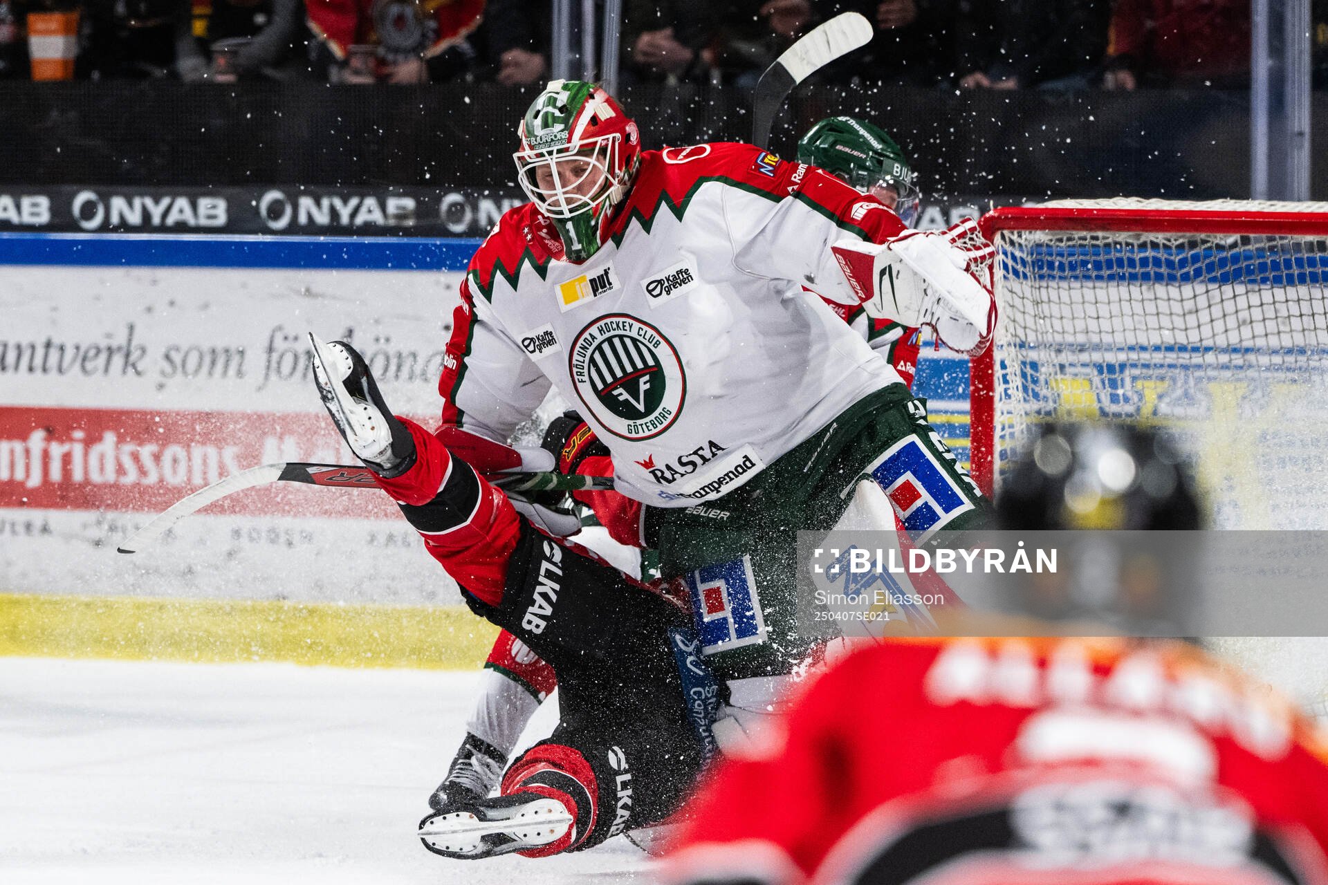 Frölundas målvakt Lars Johansson