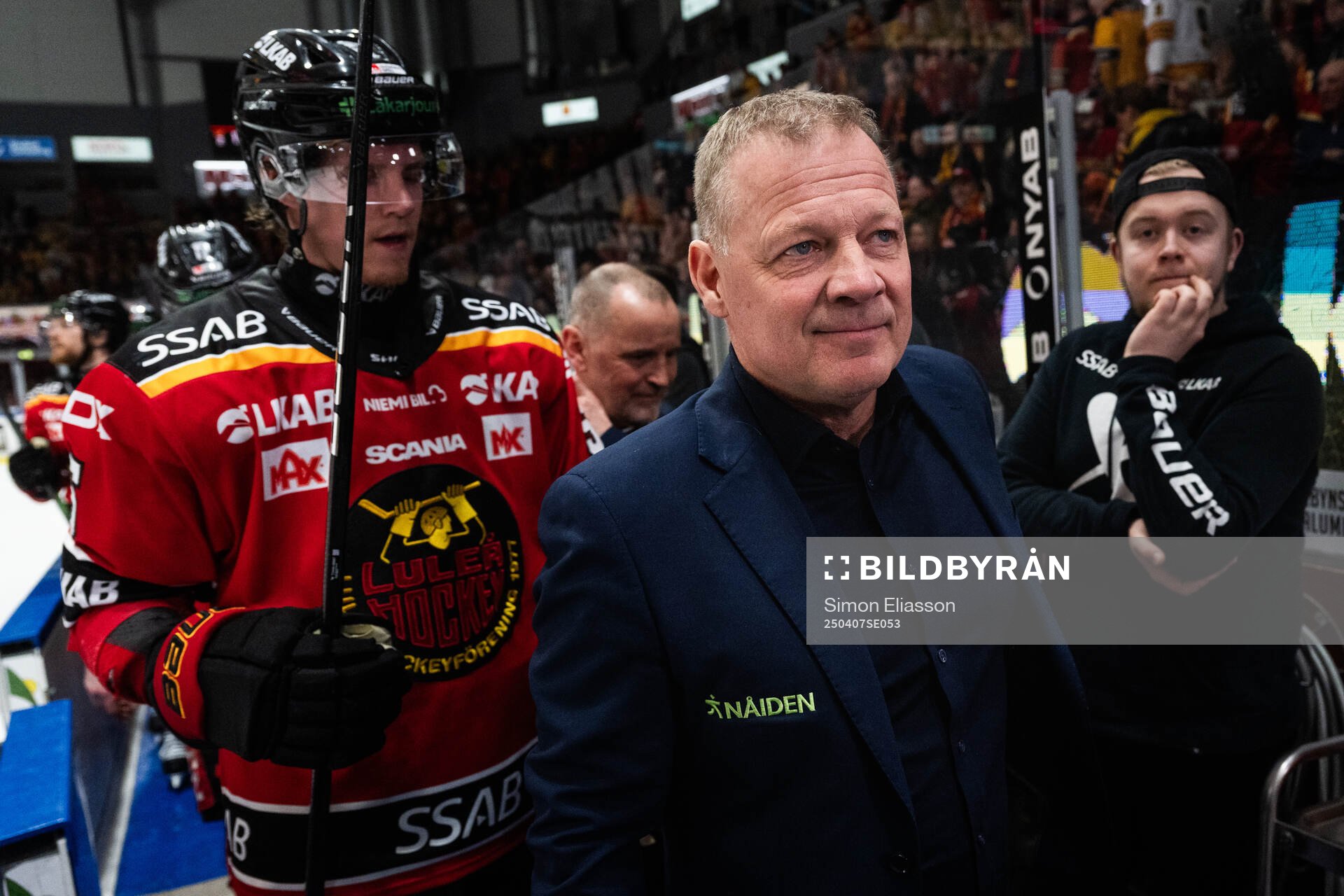 Luleås assisterande tränare Henrik Stridh