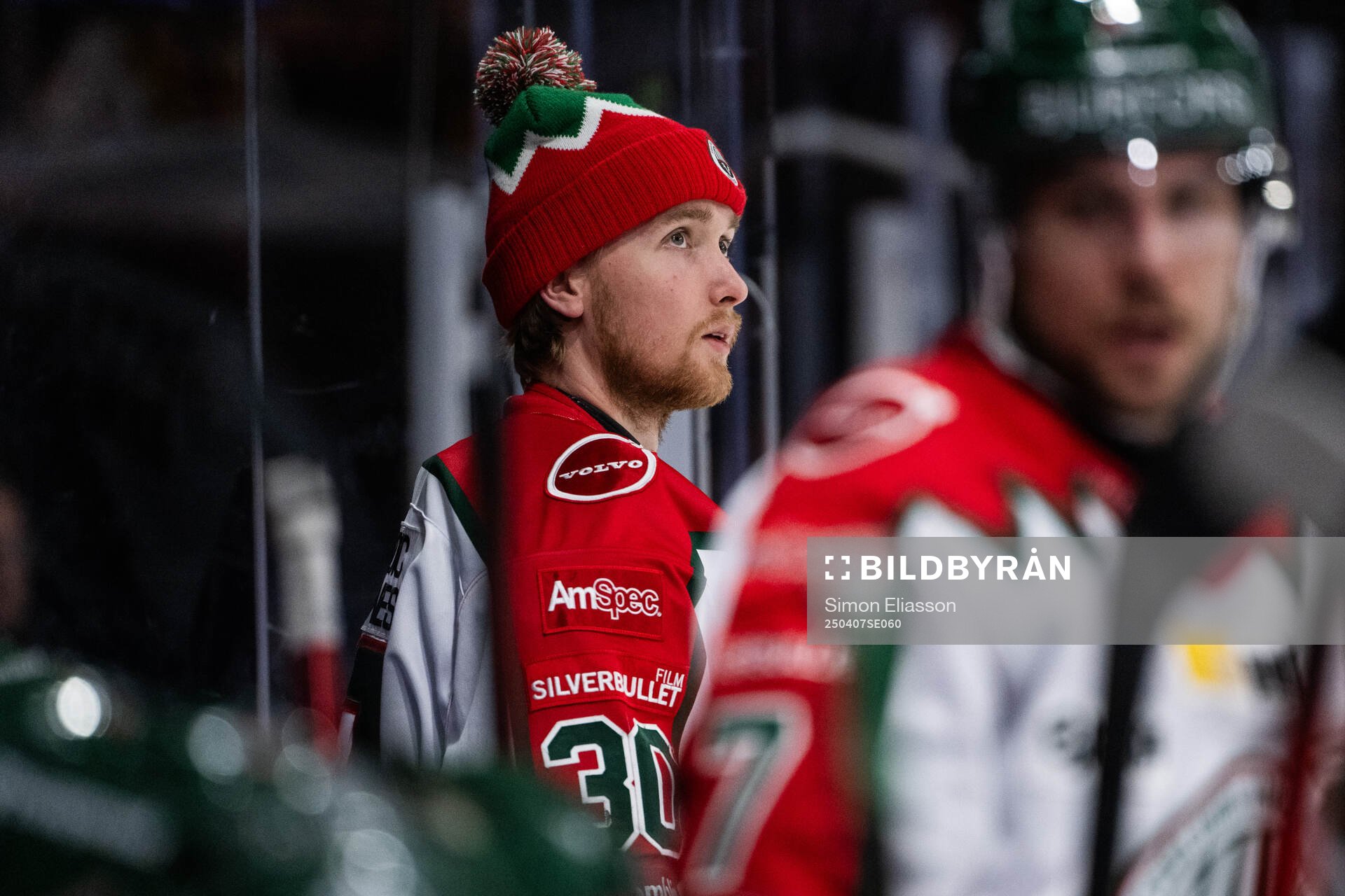 Frölundas målvakt Tobias Normann
