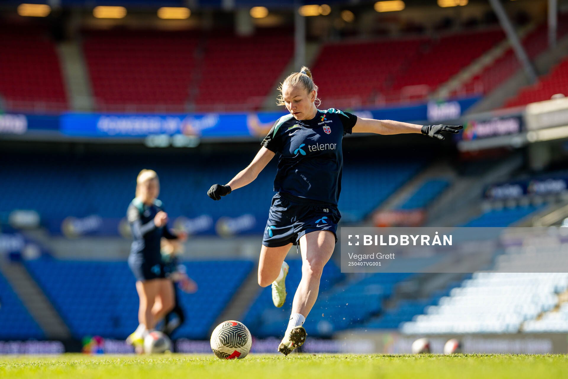 Frida Maanum of the Norwegian women's national football team