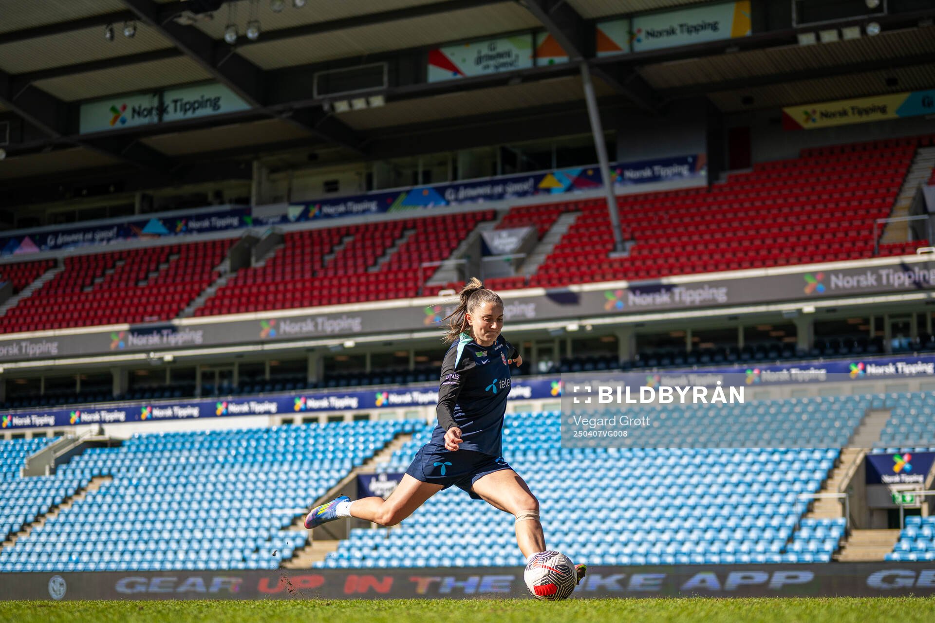 Vilde Bøe Risa of the Norwegian women's national football