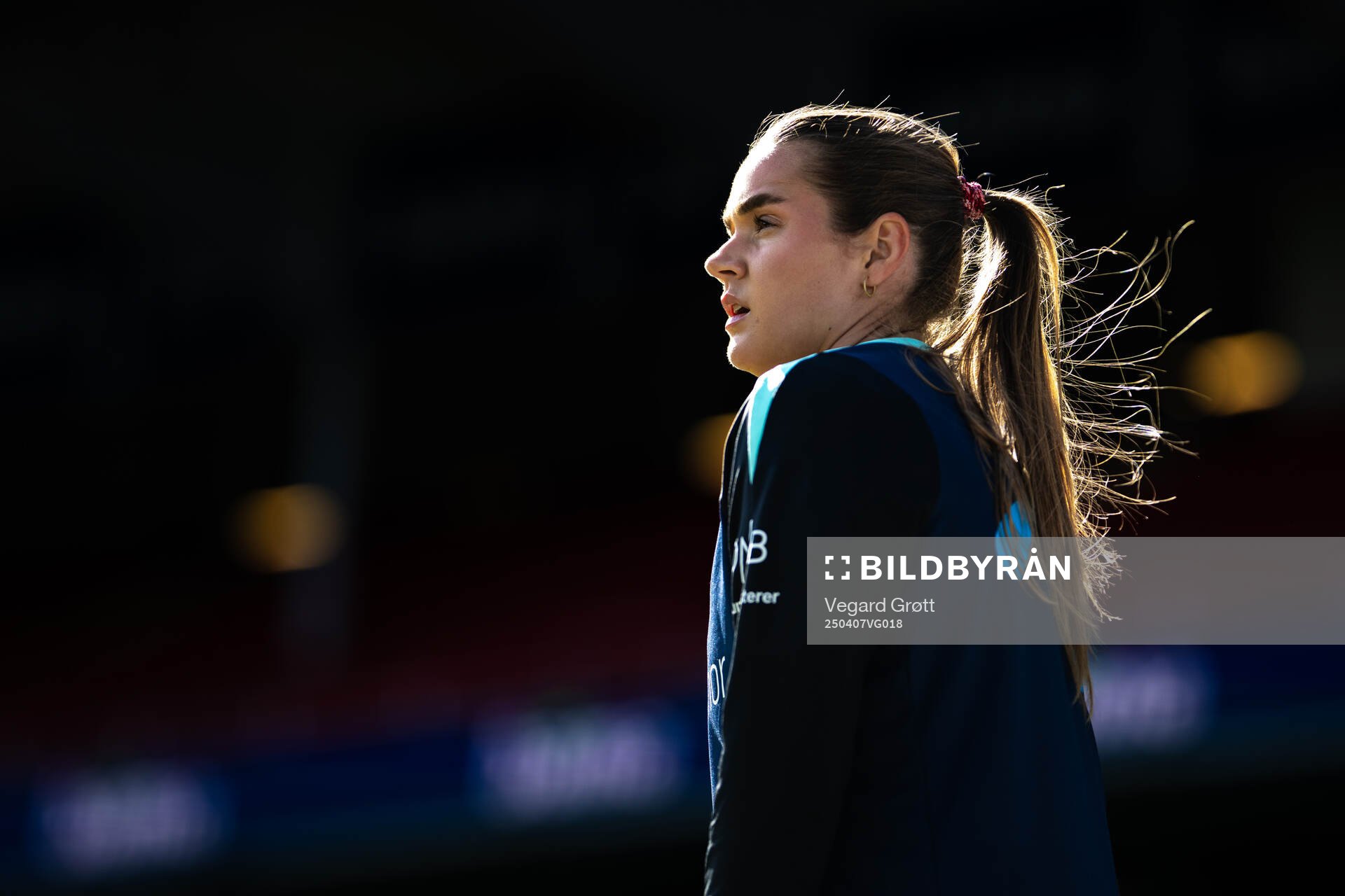 Andrea Norheim of the Norwegian women's national football