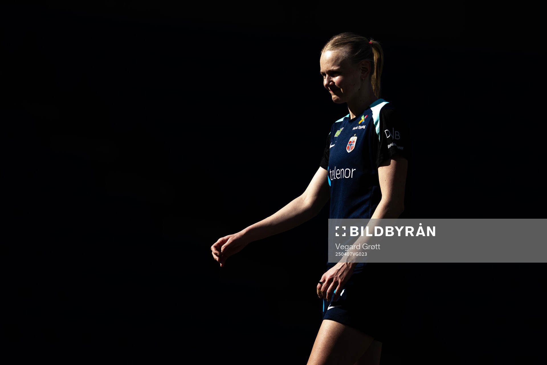 Karina Sævik of the Norwegian women's national football