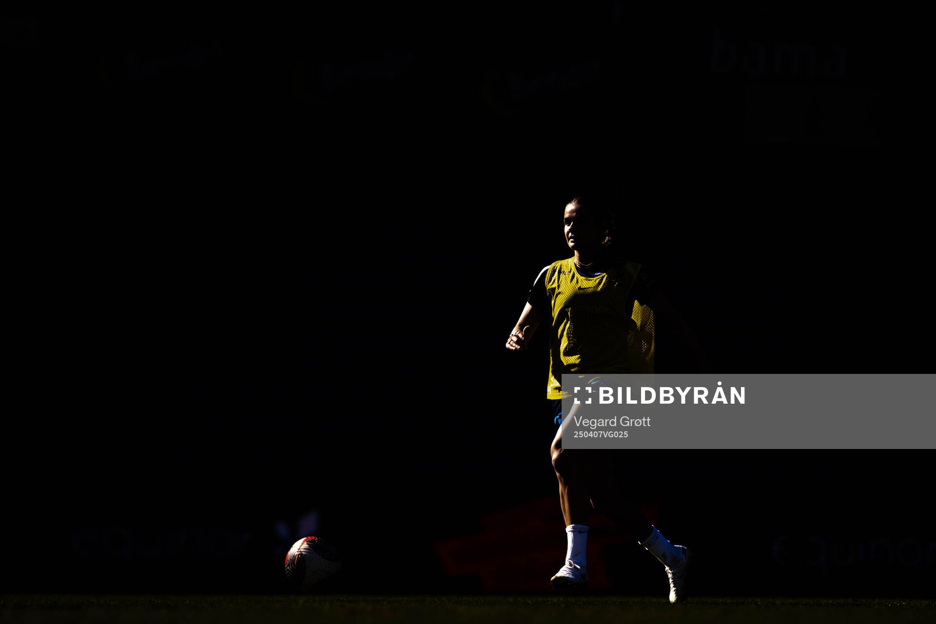 Andrea Norheim of the Norwegian women's national football