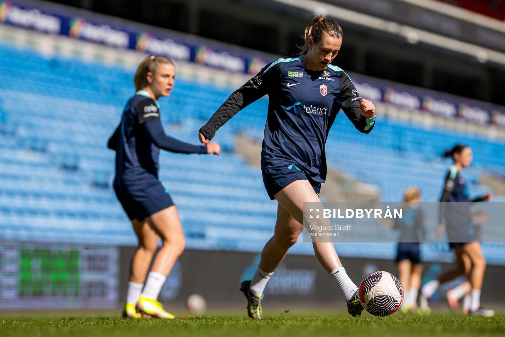 Elisabeth Terland of the Norwegian women's national