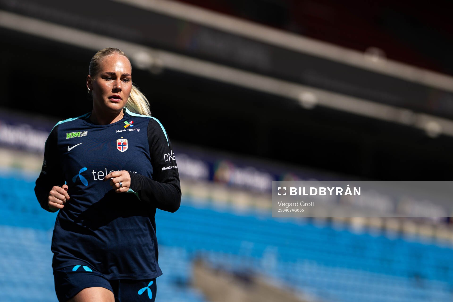Cathinka Tandberg of the Norwegian women's national