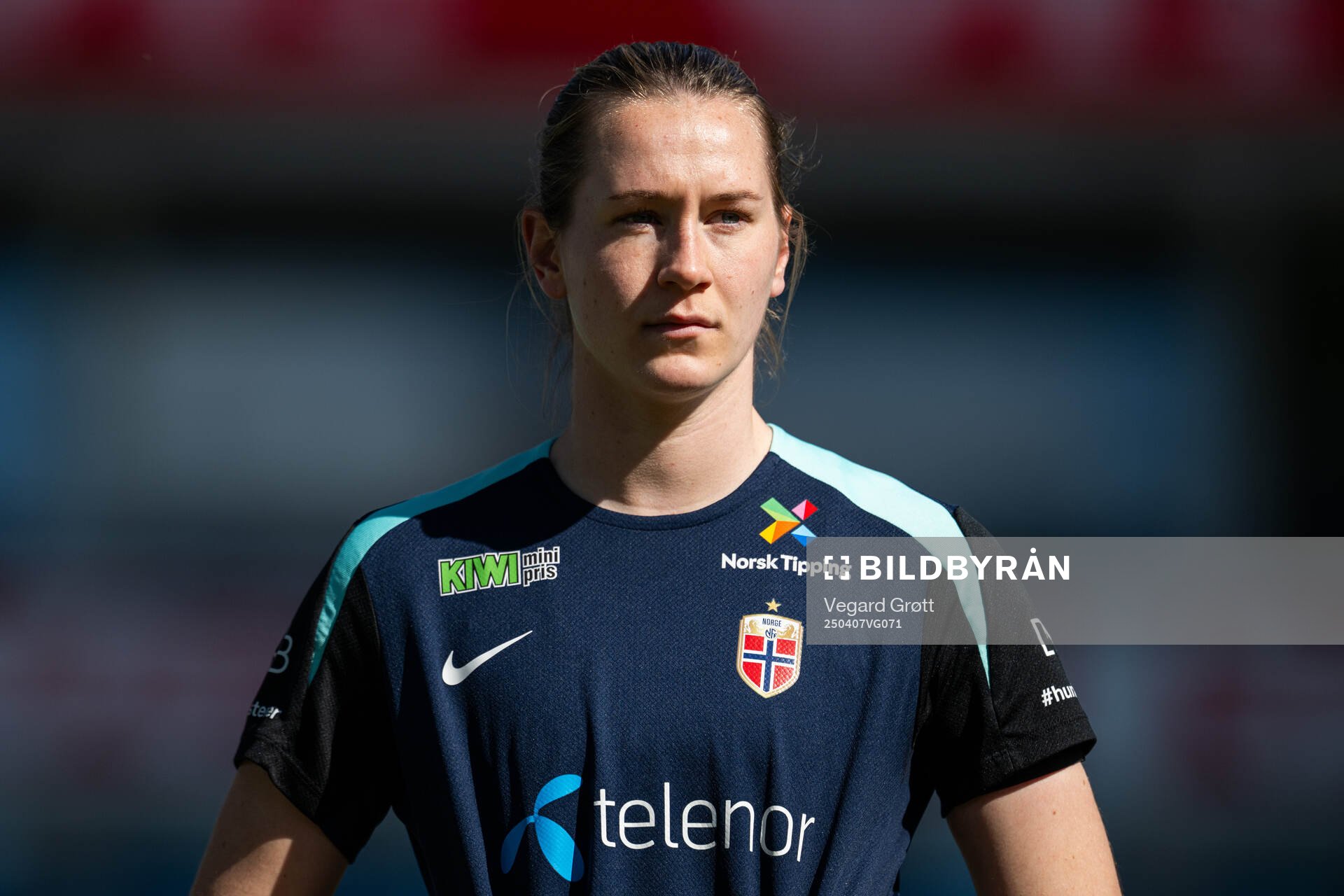 Elisabeth Terland of the Norwegian women's national