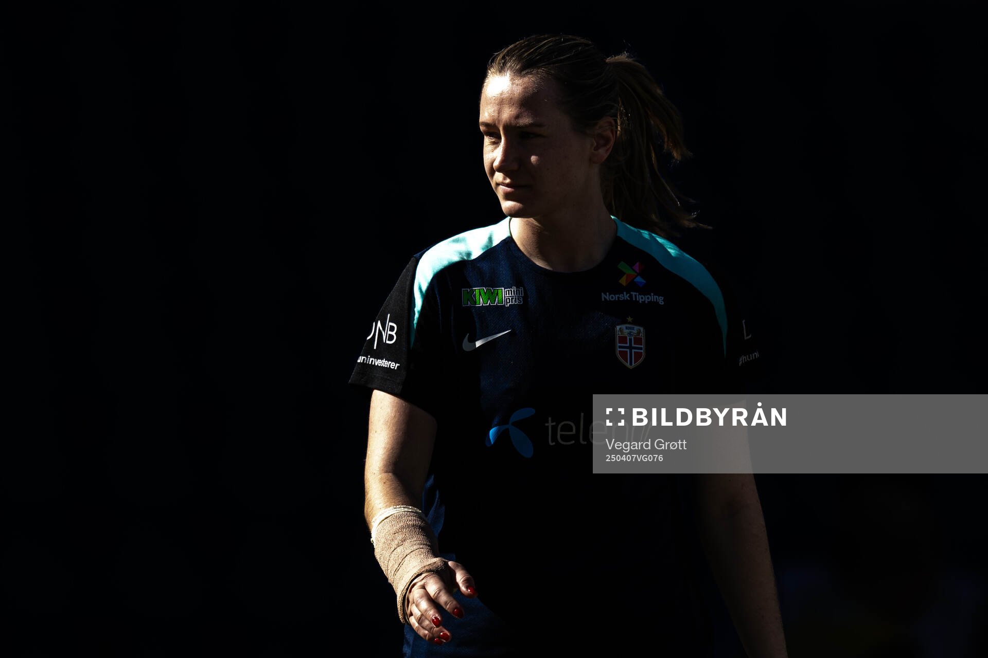 Elisabeth Terland of the Norwegian women's national